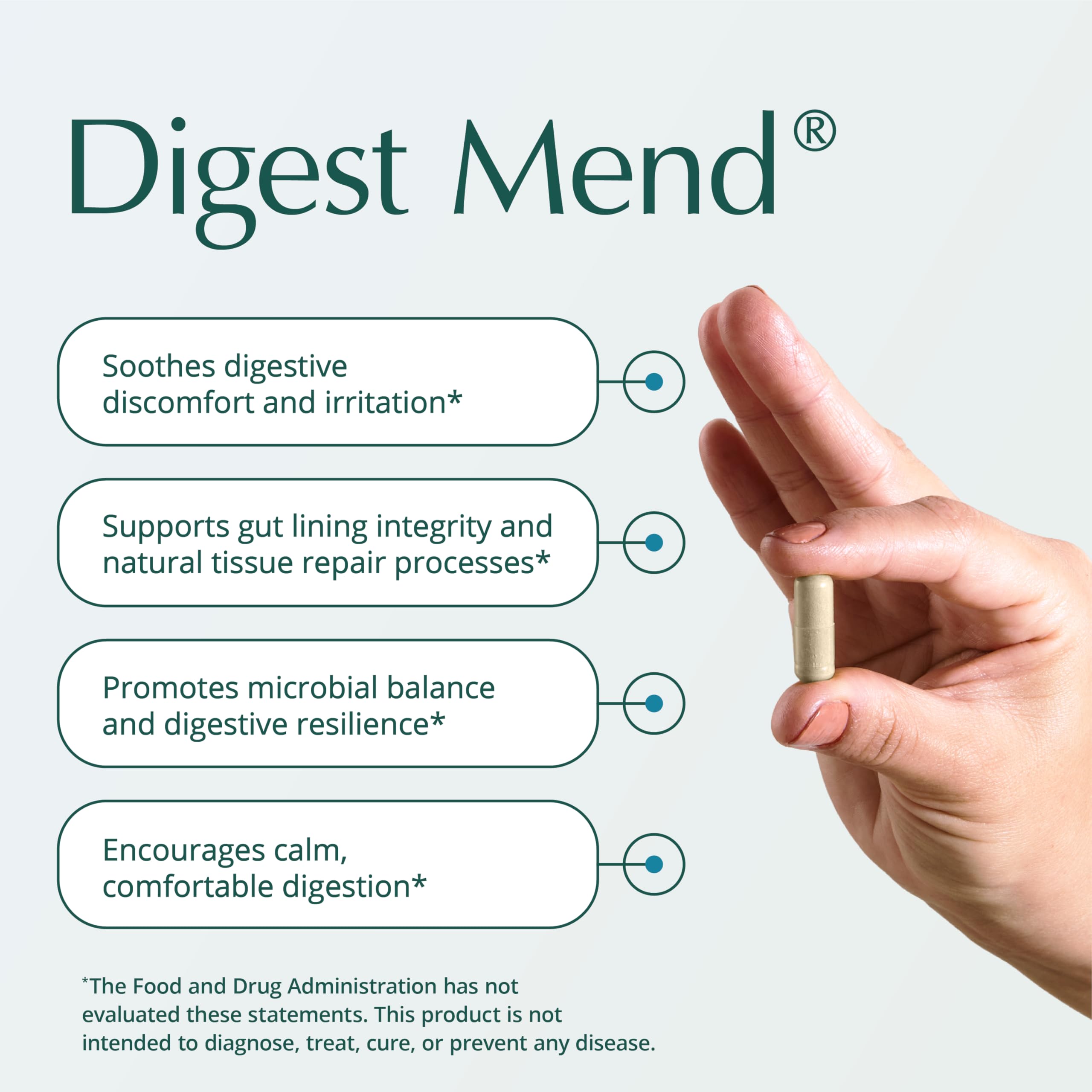 Natura Health Products Digest Mend Supplement - Encourages Healthy gastric microboime* - Featuring Deglycyrrhizinated Licorice (DGL), Aloe Vera, Marshmallow, Mastic Gum, & Chamomile (180 Capsules) Natura Health Products uk supplements
