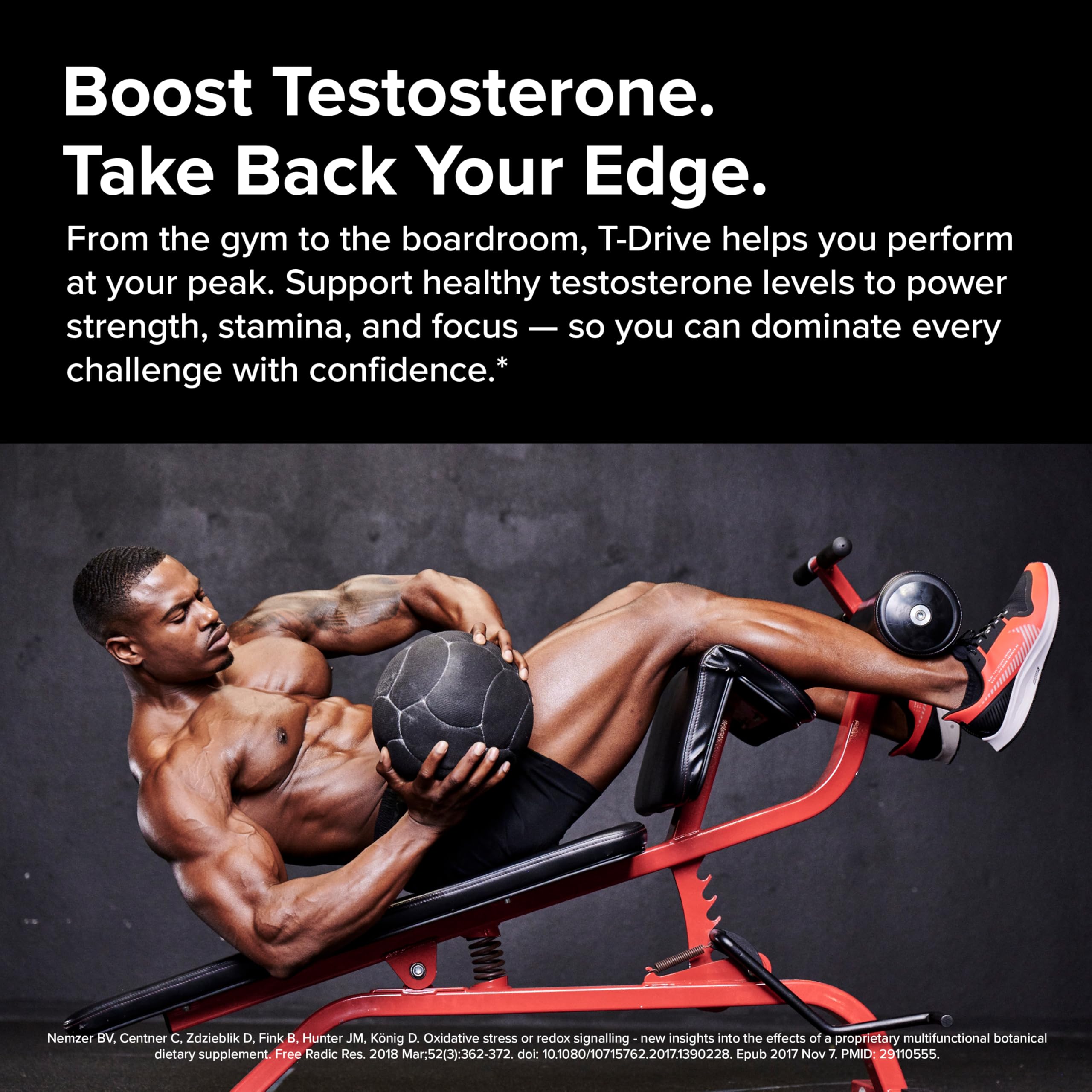 InnoSupps T-Drive Testosterone Booster Enhance Performance Amplify Muscle Growth, Increase Libido & Energy Levels w/KSM-66 Ashwagandha, Magnesium, Vitamin D, Niacin Boron, Fenugreek, 90 Caps, 30 Days InnoSupps uk supplements