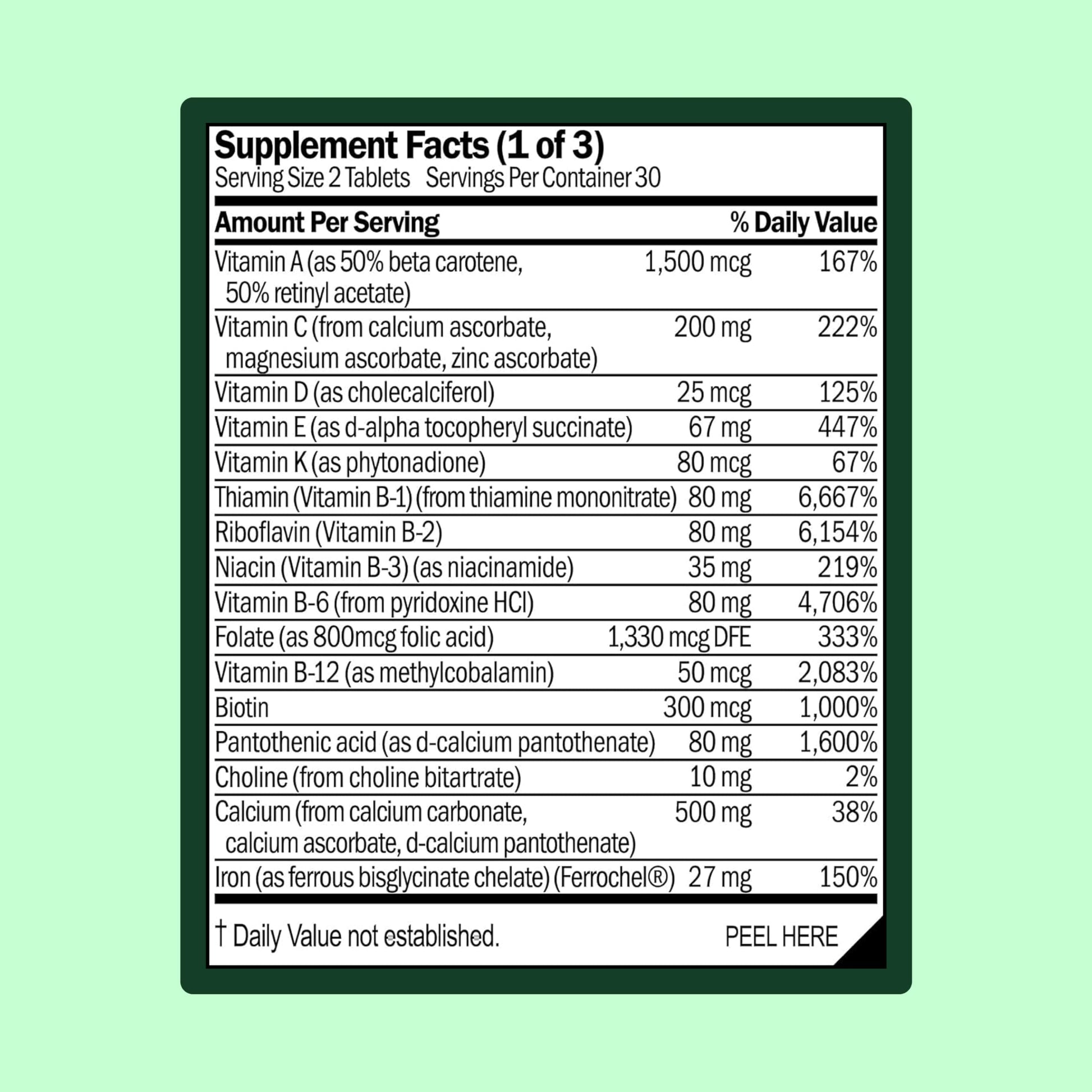 WellWithAll Women’s Multivitamin | Daily Supplement with Essential Vitamins, Minerals & Iron | Supports Immunity, Heart Health, Bone Health, Energy & Mood | Major Allergen - Free | 60 Tablets WellWithAll uk supplements