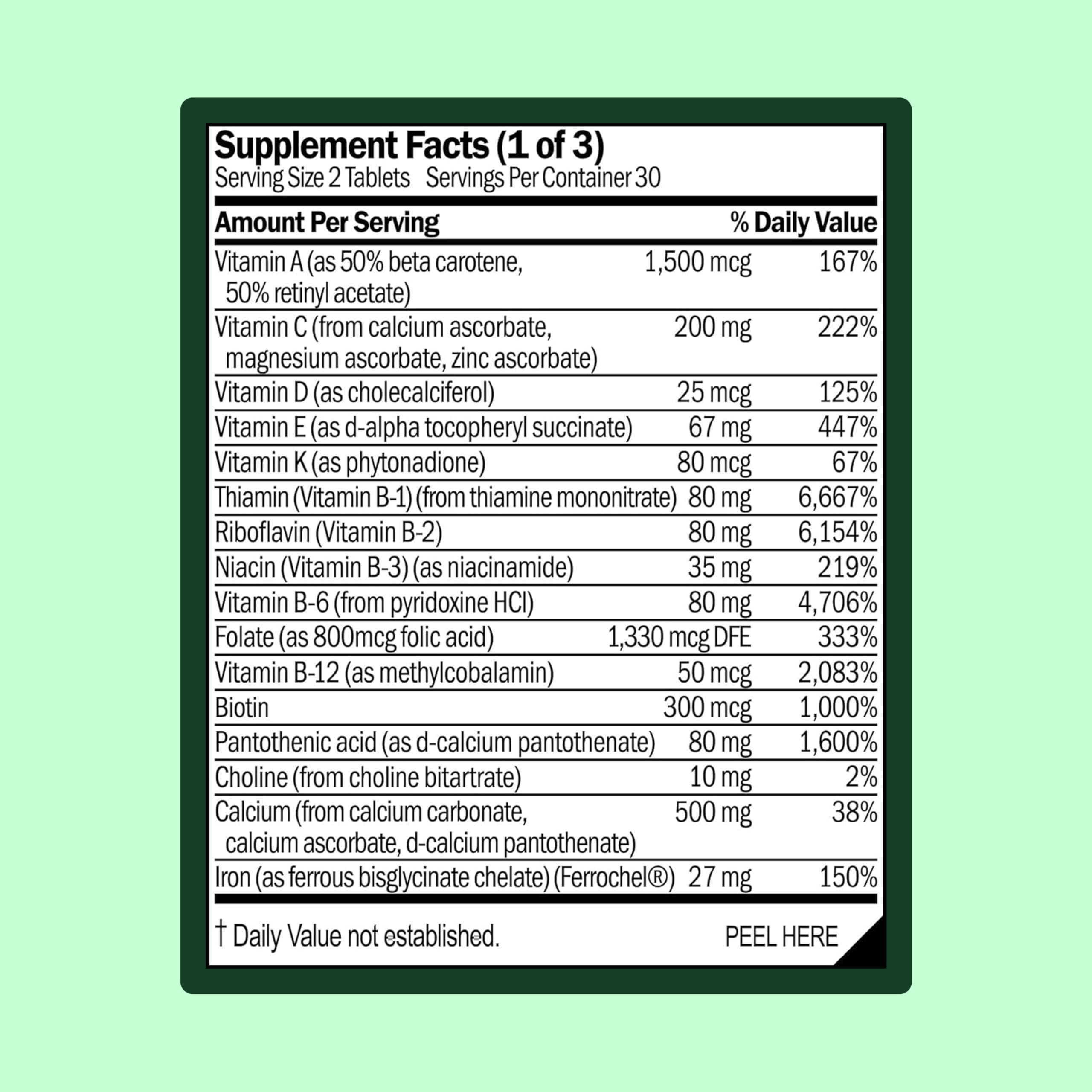 WellWithAll Women’s Multivitamin | Daily Supplement with Essential Vitamins, Minerals & Iron | Supports Immunity, Heart Health, Bone Health, Energy & Mood | Major Allergen - Free | 60 Tablets WellWithAll uk supplements