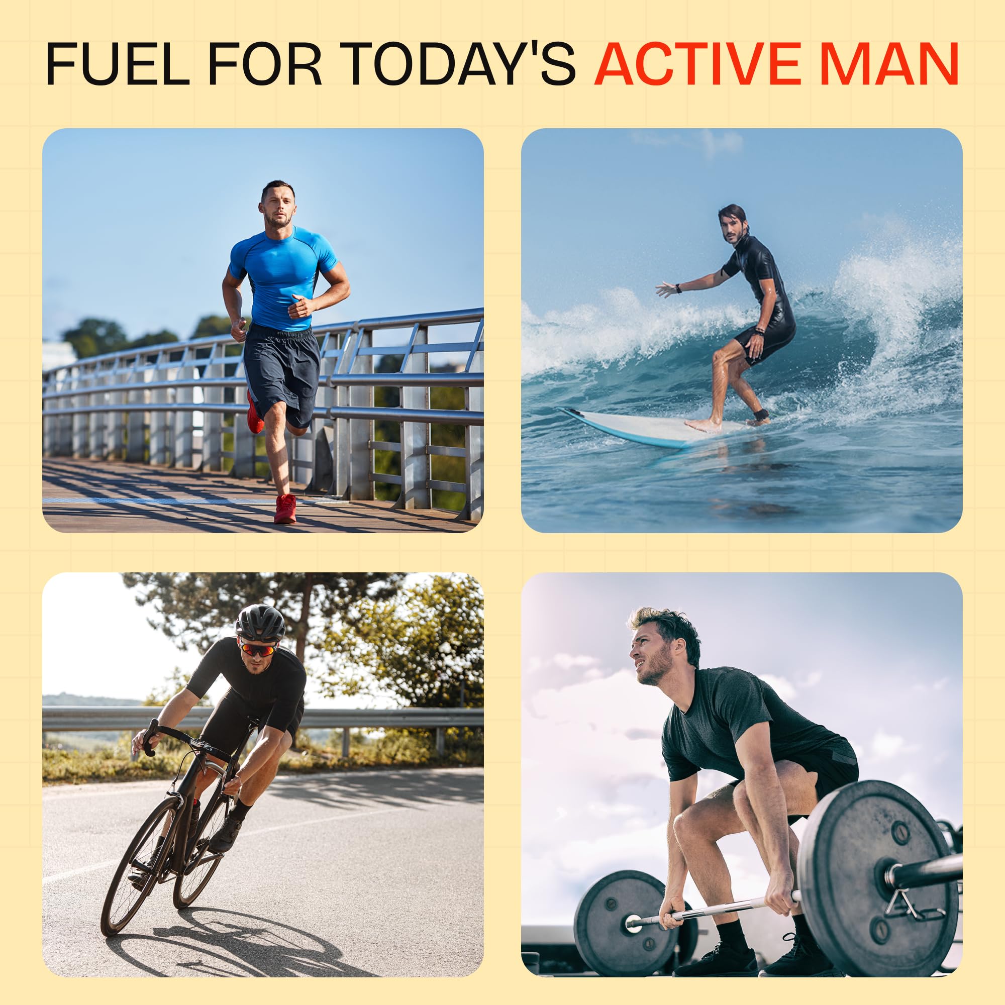 Super Macho, High Potency B Vitamins and Amino Acids, Fuel for Today's Active Men, No Caffeine, No Sugar, Dietary Supplement, Made in USA,50 Softgels Super Macho uk supplements