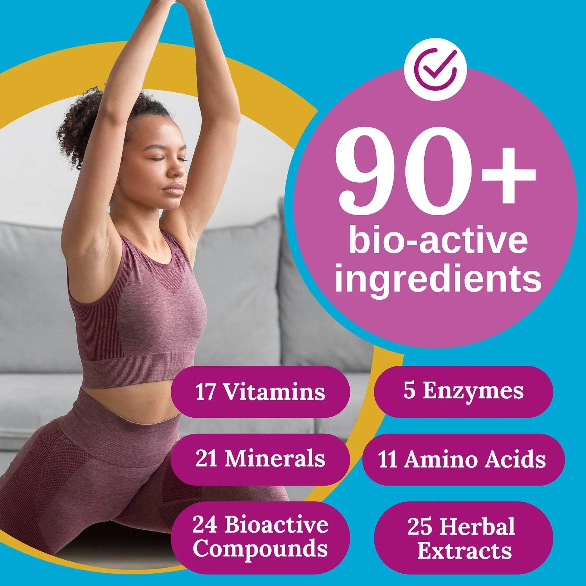 Xtendlife Total Balance Women's Premium Extra Strength Daily Multivitamin & Mineral - 90+ Nutrients for Complete Immune Xtendlife uk supplements
