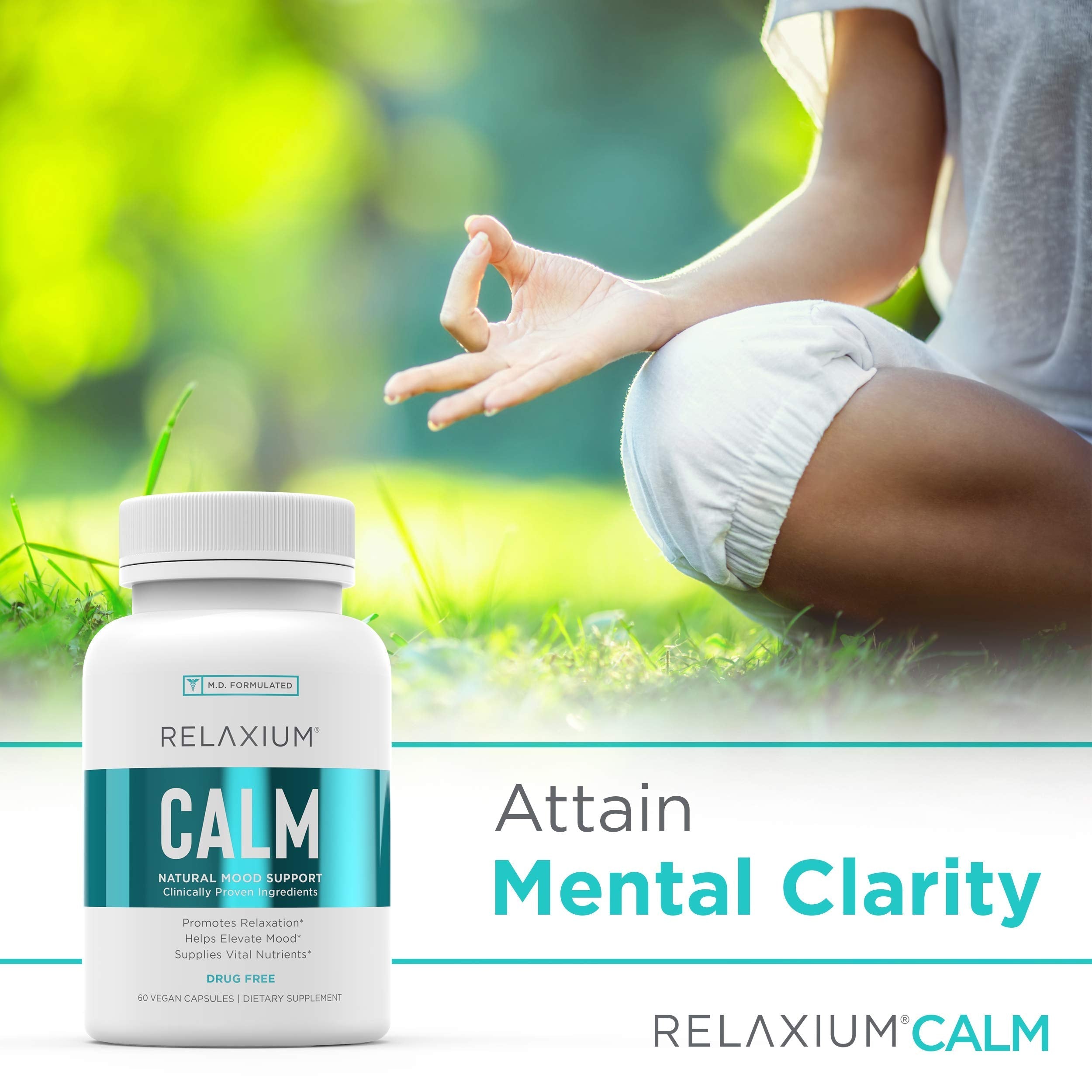 Relaxium Calm, Non-Habit Forming, Stress & Mood Support Supplement Relaxium uk supplements
