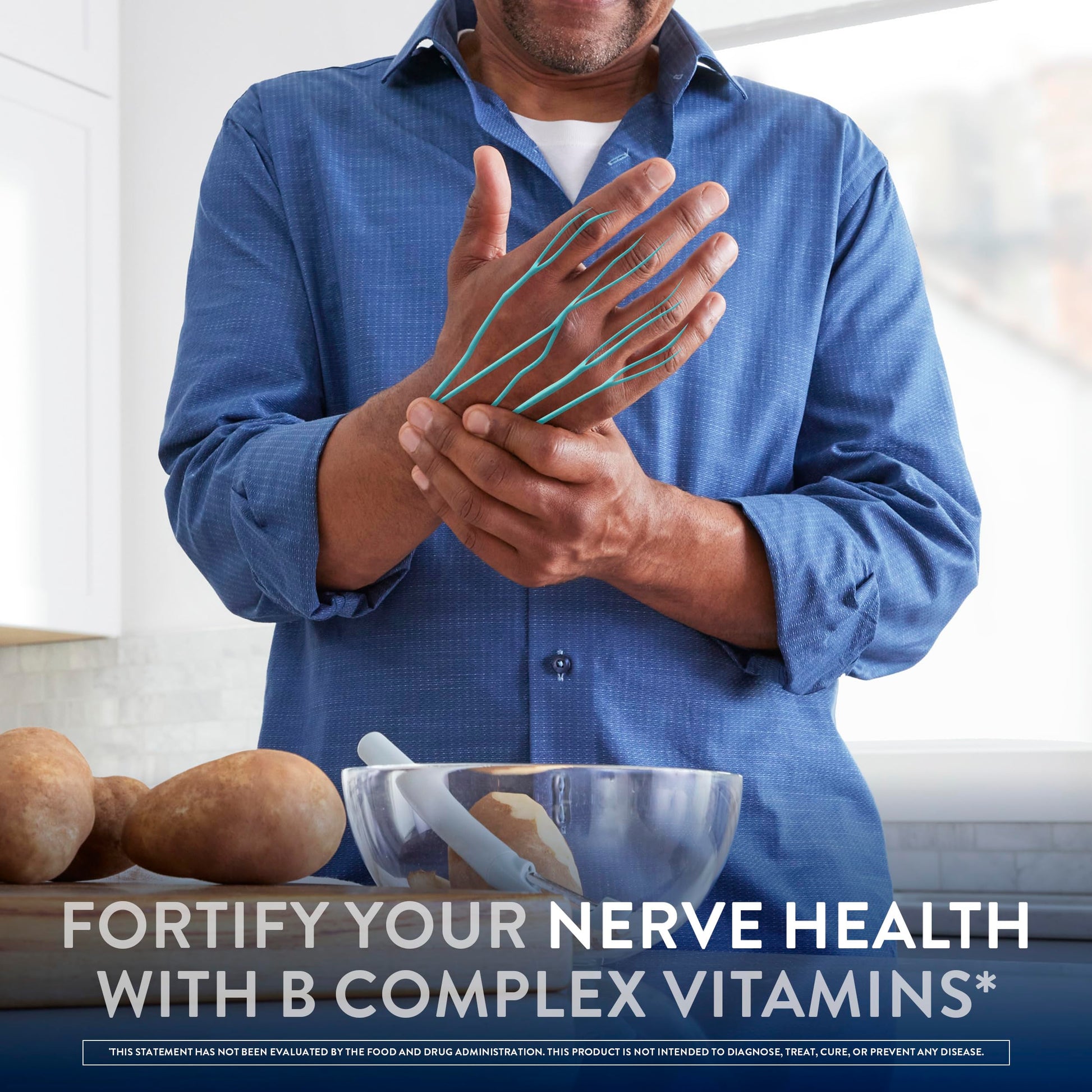 Nervive Nerve Health, Alpha Lipoic Acid, Fortify Nerve Health, Healthy Nerve Function, Healthy Blood Circulation, Supplement, Tablet, 60 Tablets Nervive uk supplements