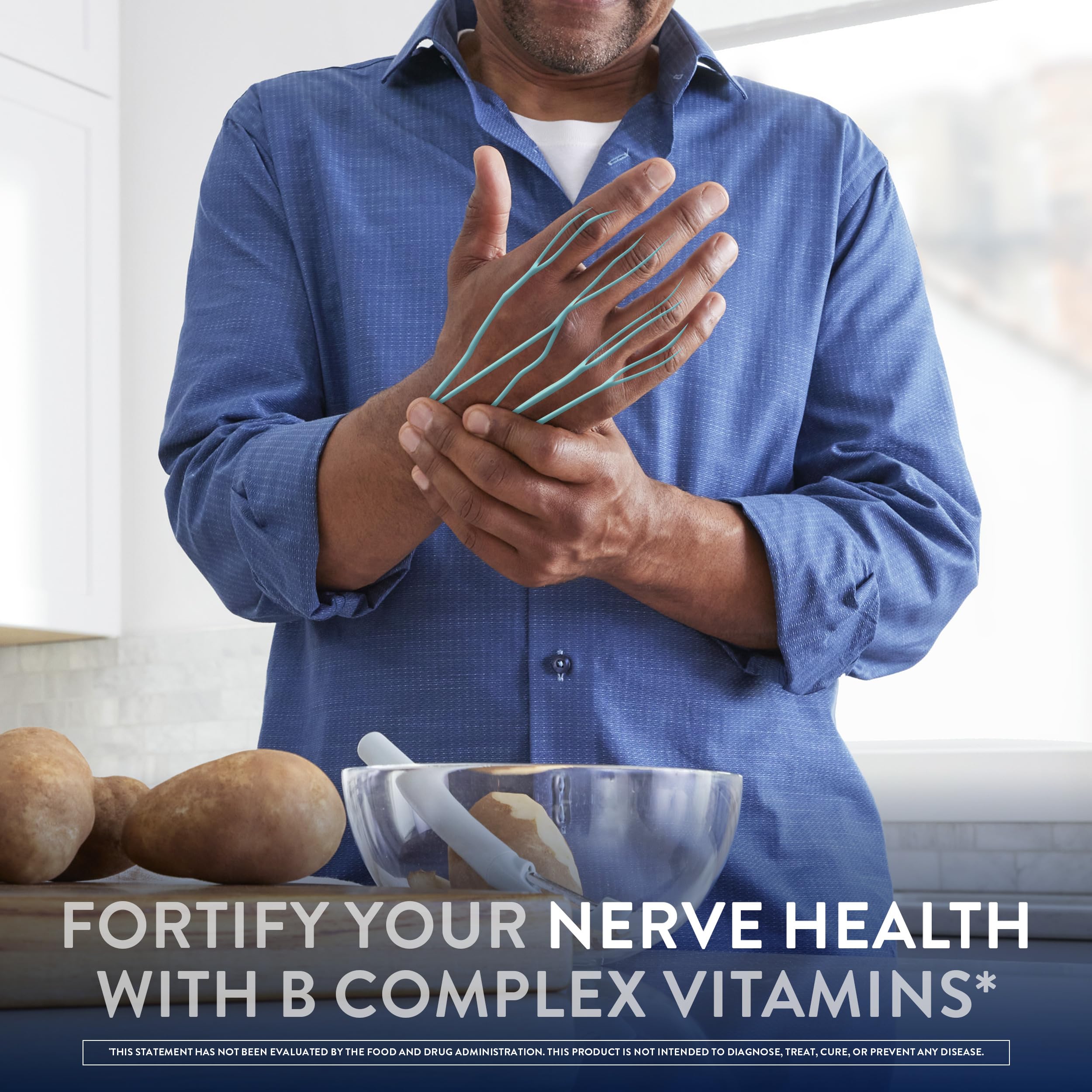 Nervive Nerve Health, Alpha Lipoic Acid, Fortify Nerve Health, Healthy Nerve Function, Healthy Blood Circulation, Supplement, Tablet, 60 Tablets Nervive uk supplements