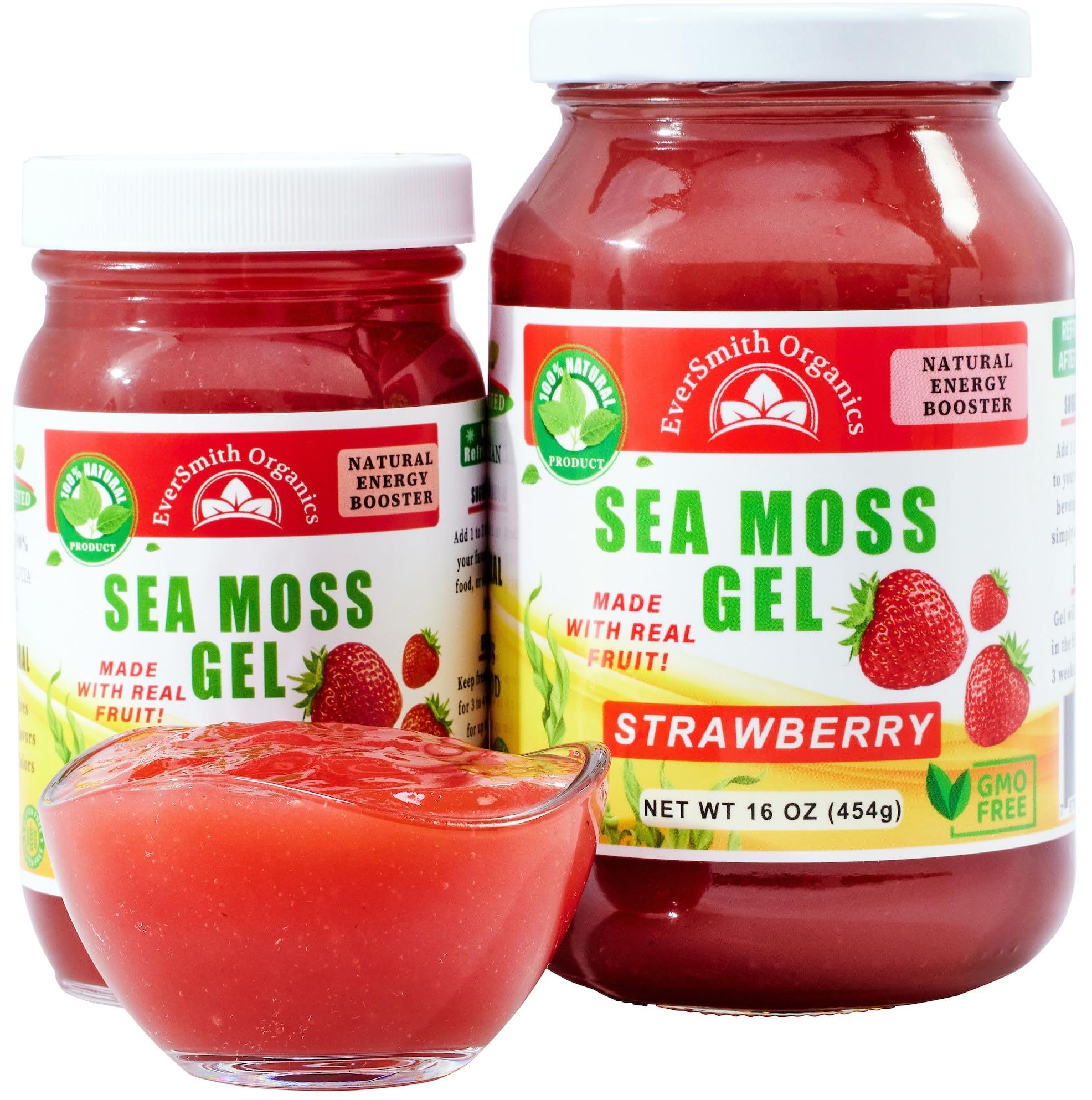 EverSmith Organics - Wildcrafted Irish Sea Moss Gel | Made in USA | Rich in Vitamins EverSmith Organics uk supplements