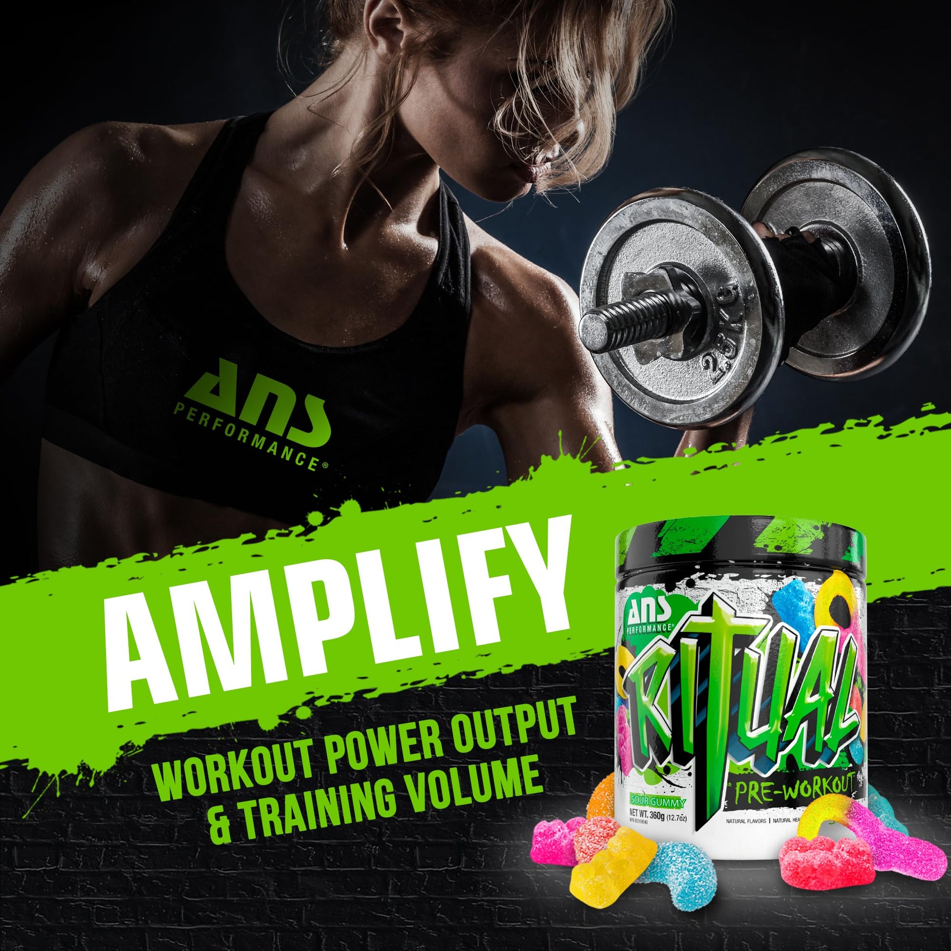 ANS Performance Ritual Pre Workout (30 Servings, 12.7 oz) - Complete Preworkout Formula ANS Performance uk supplements