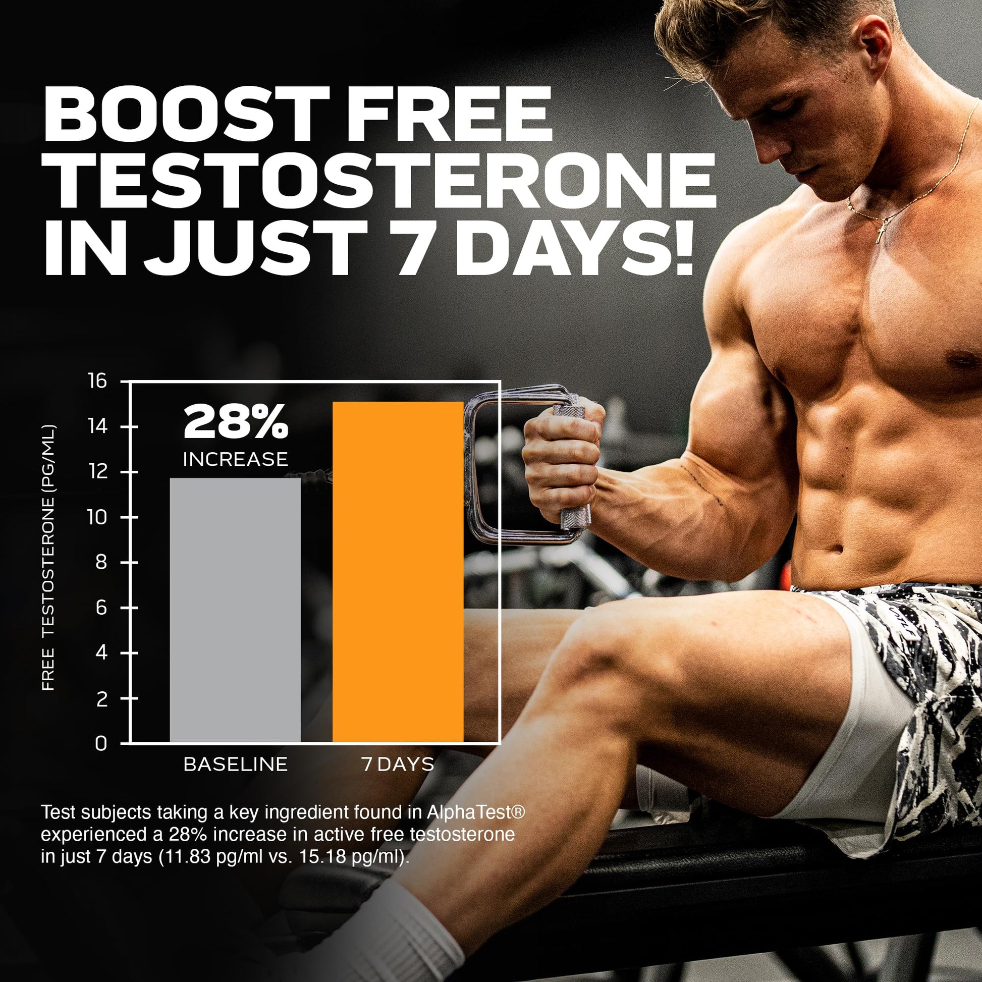 Testosterone Booster for Men, MuscleTech AlphaTest, Tribulus Terrestris & Boron Suppleme MuscleTech uk supplements