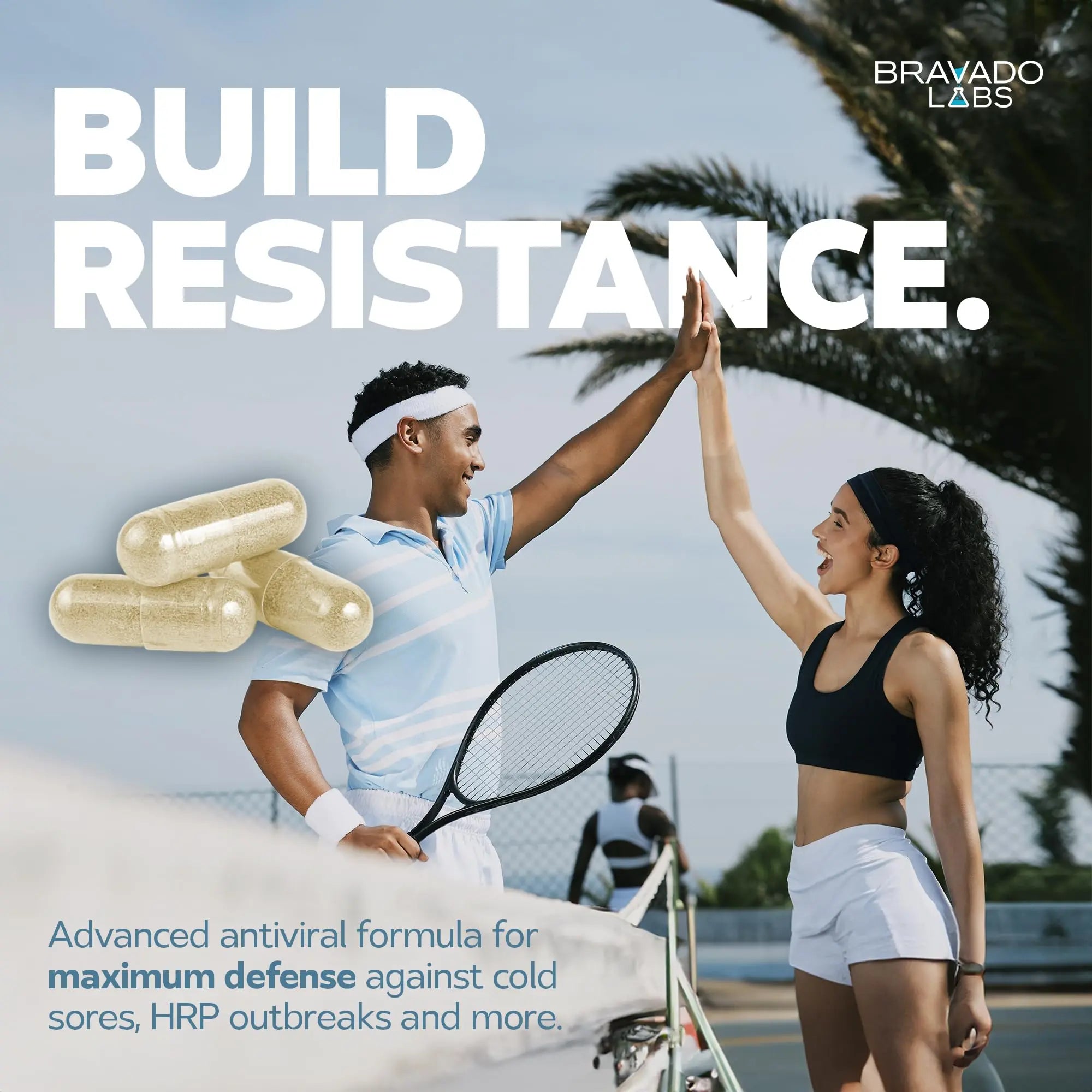 Bravado Labs L-Lysine 250mg Capsules – Immune & Cold Sore Support – Vegan, Non-GMO, Allergen-Free, 3rd-Party Tested Bravado Labs uk supplements