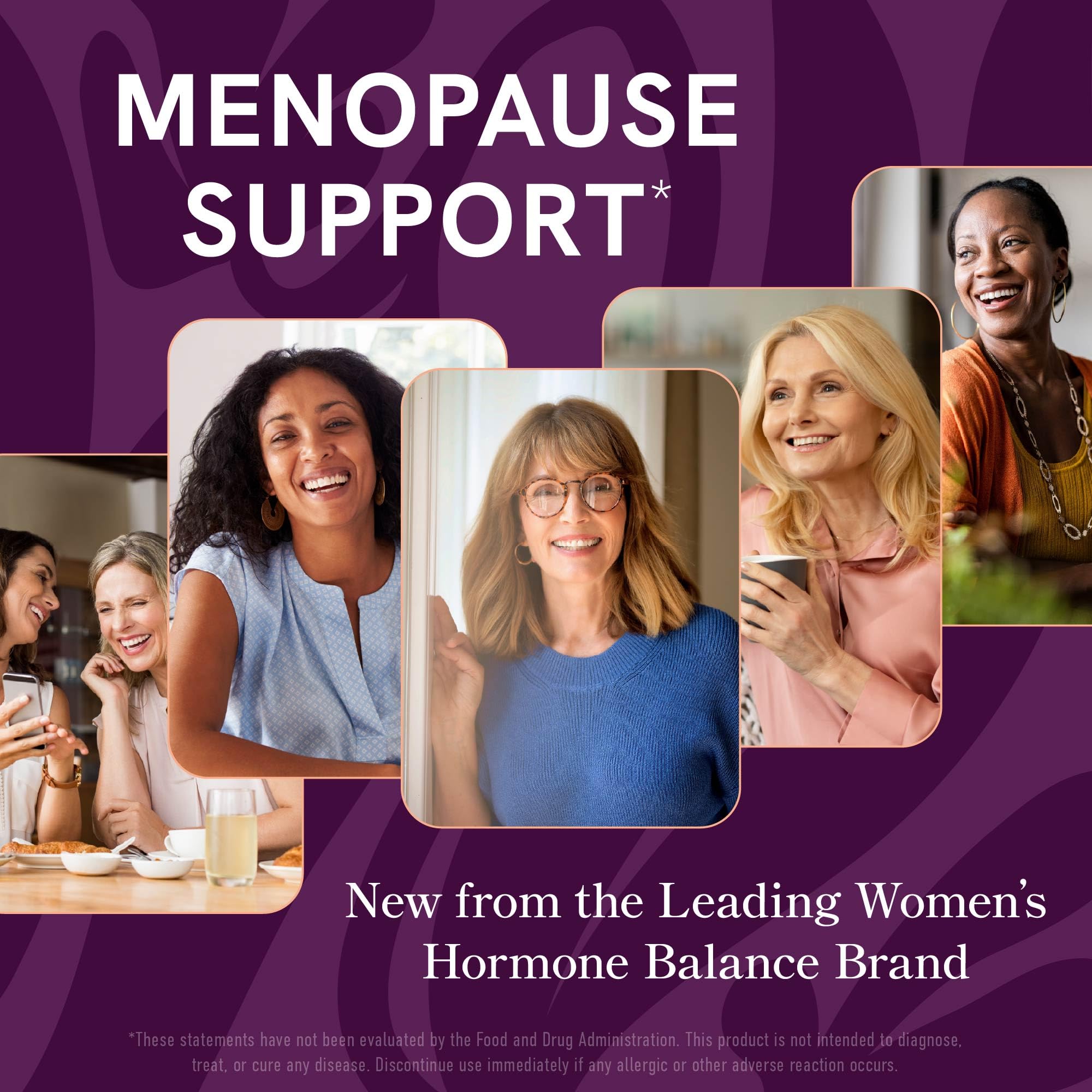 Menopause Support with Prebiotics and Probiotics for Women | Hormone Balance, Hot Flashes & Night Sweats | 50 Billion CFU, DIM & Black Cohosh | Triple Action Menopause Supplements for Women | 30 Ct SMNutrition uk supplements