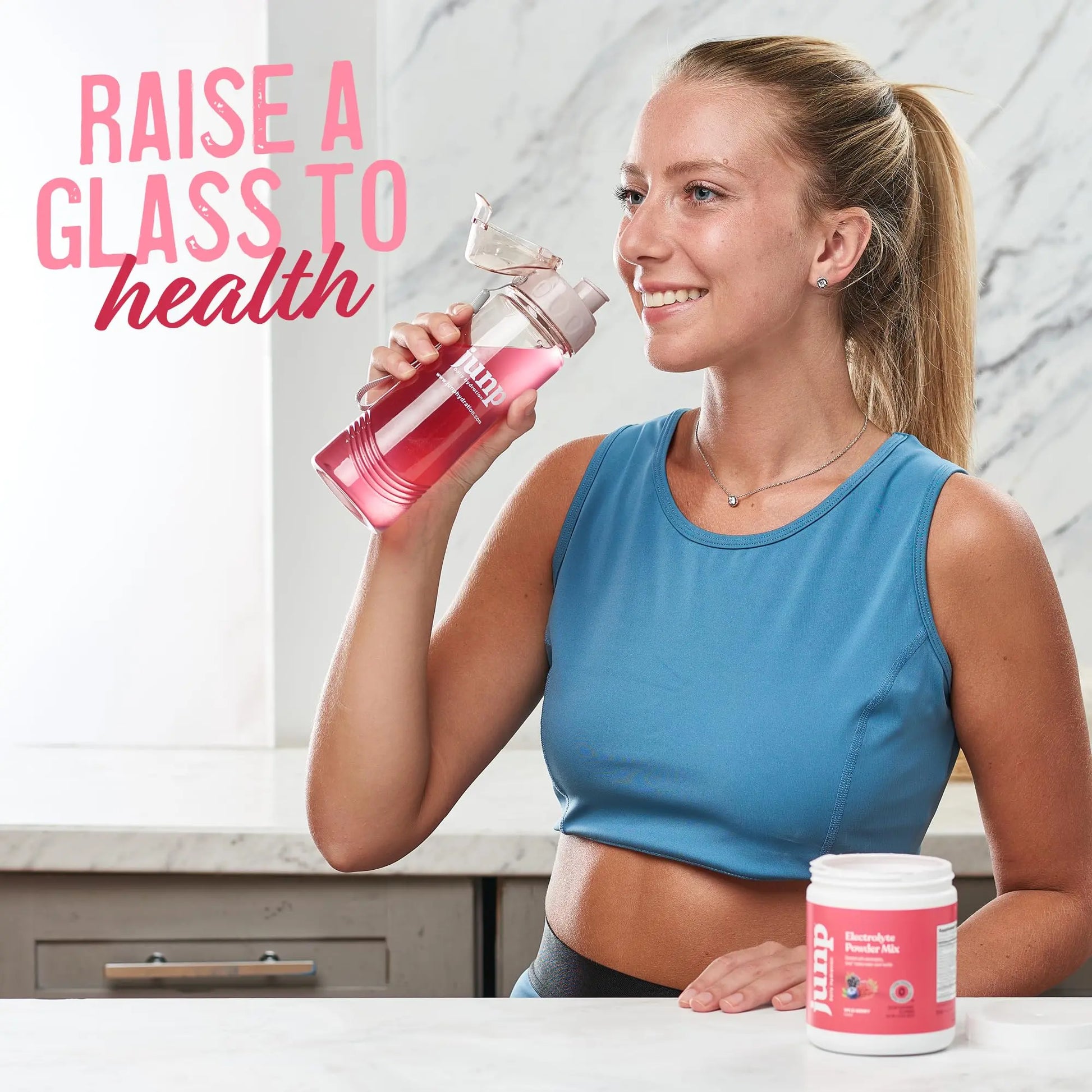 JUNP Electrolytes Powder No Sugar No Carbs, Wild Berry Fruit Flavor Keto Electrolyte Drink Mix - Potassium & Salt Hydration Powder Electrolytes, Zero Calorie Sugar Free Electrolyte Powder, 90 Servings JUNP uk supplements