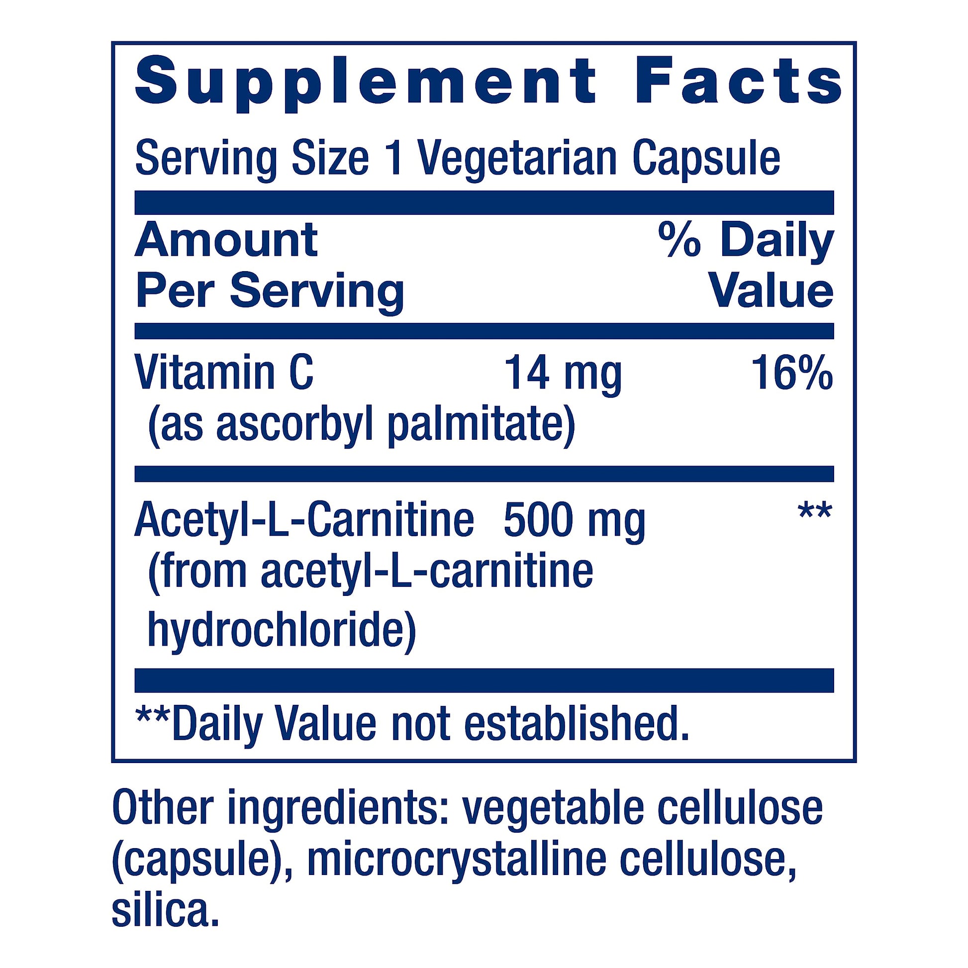 Life Extension Acetyl-L-Carnitine, Acetyl-L-Carnitine, vitamin C, Brain, mood & nerve health Life Extension uk supplements