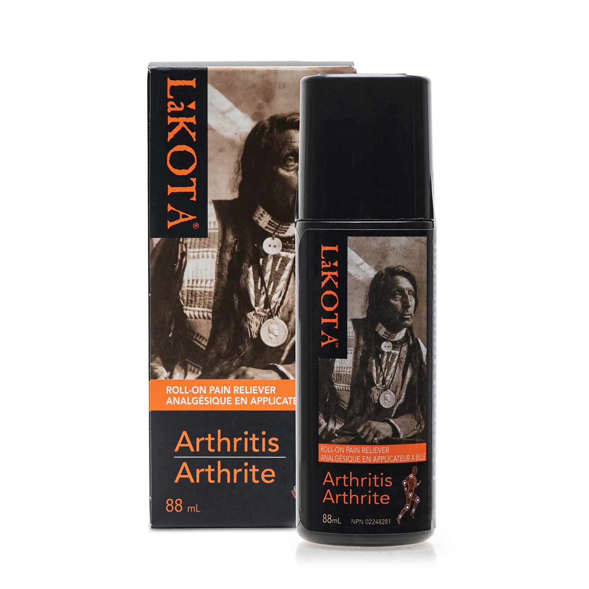 Lakota Arthritis Topical Pain Reliever - 88ml / 3 fl oz Roll-On Lakota uk supplements