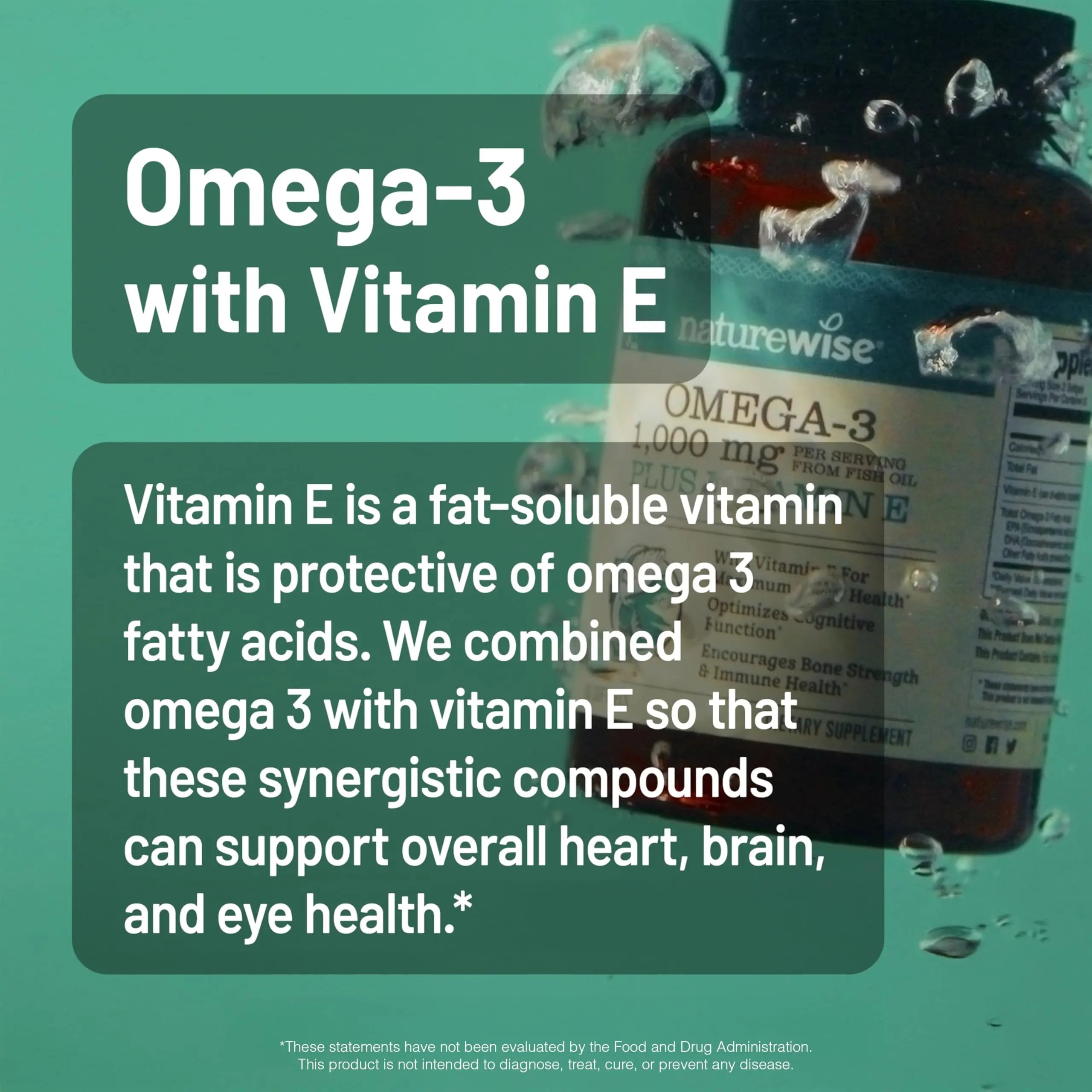 NatureWise [1] Multivitamin for Men - Non-GMO - 90 Capsules[45-Day Supply] + (Pack of 2) Omega 3 Fish Oil 1000mg + Vitamin E - Wild-Caught - 60 Softgels[30-Day Supply] NatureWise uk supplements