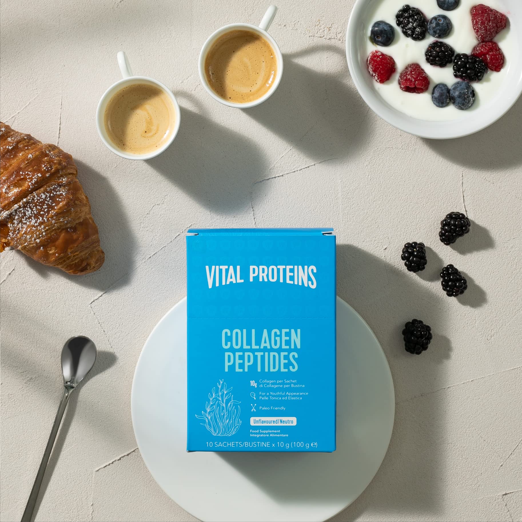 Vital Proteins Collagen Peptides Powder Supplement Travel Packs Unflavored Skin Hair NAI Joint Health 10g per Serving 10 Packets(10ct per Box) VITAL PROTEINS uk supplements