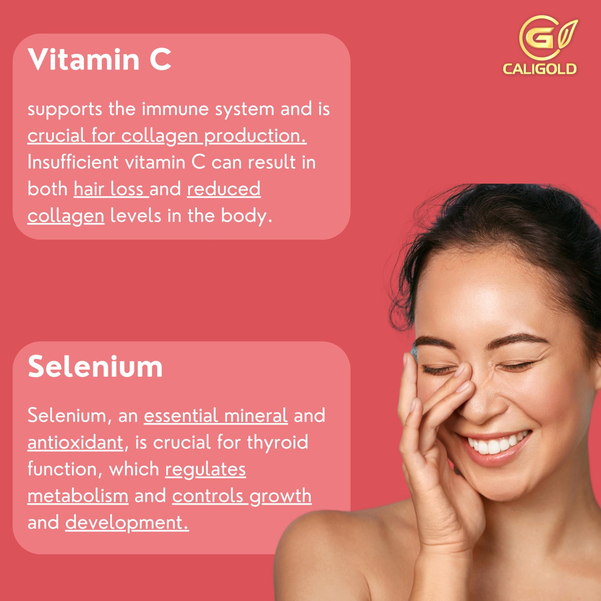 CALIGOLD Health Super Marine Collagen Liquid - Excellent for Hair, Skin, Nails and Joints CALIGOLD uk supplements