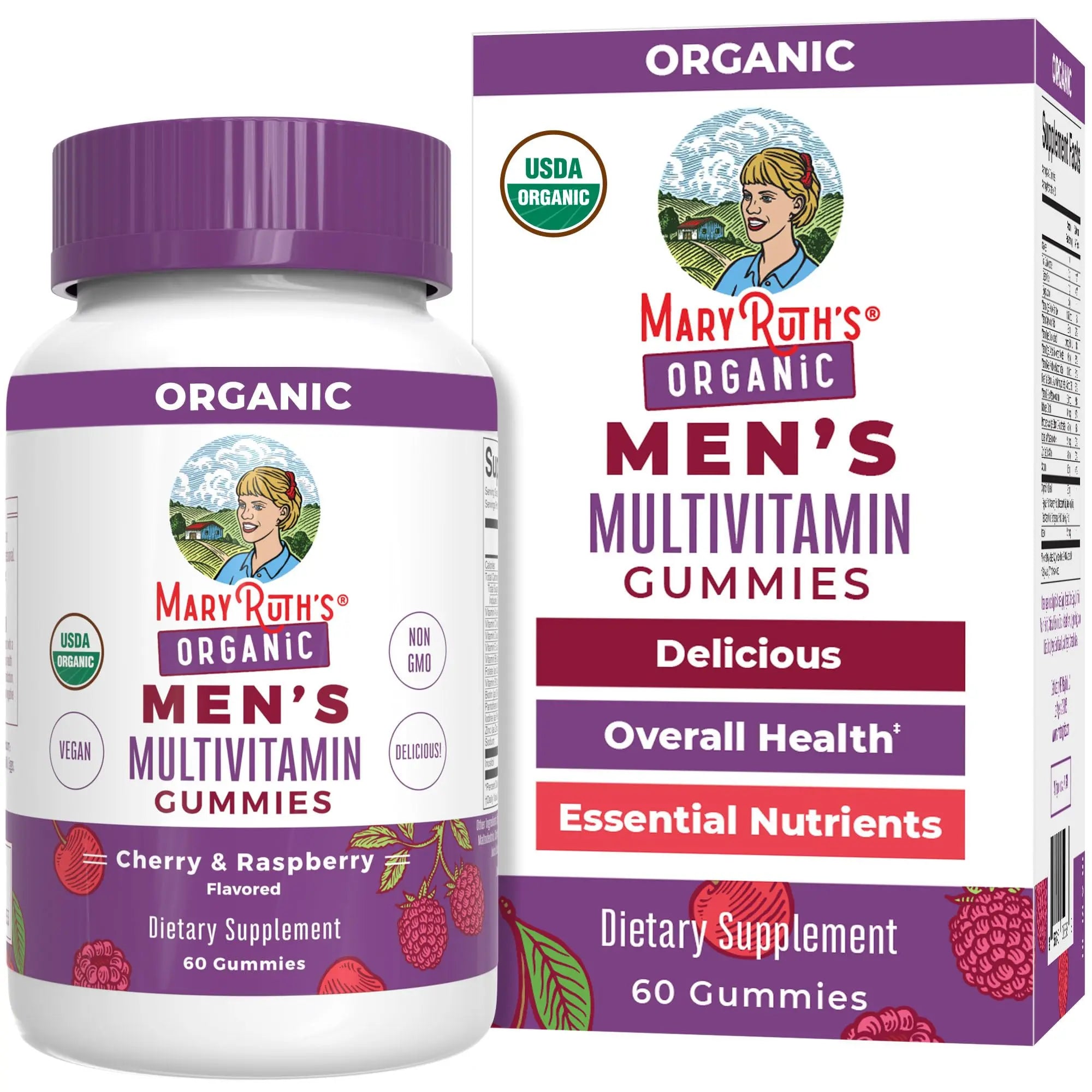 MaryRuth Organics Mens Vitamin Gummy | USDA | Vegan | Daily Multivitamins for Immune Support MaryRuth Organics uk supplements