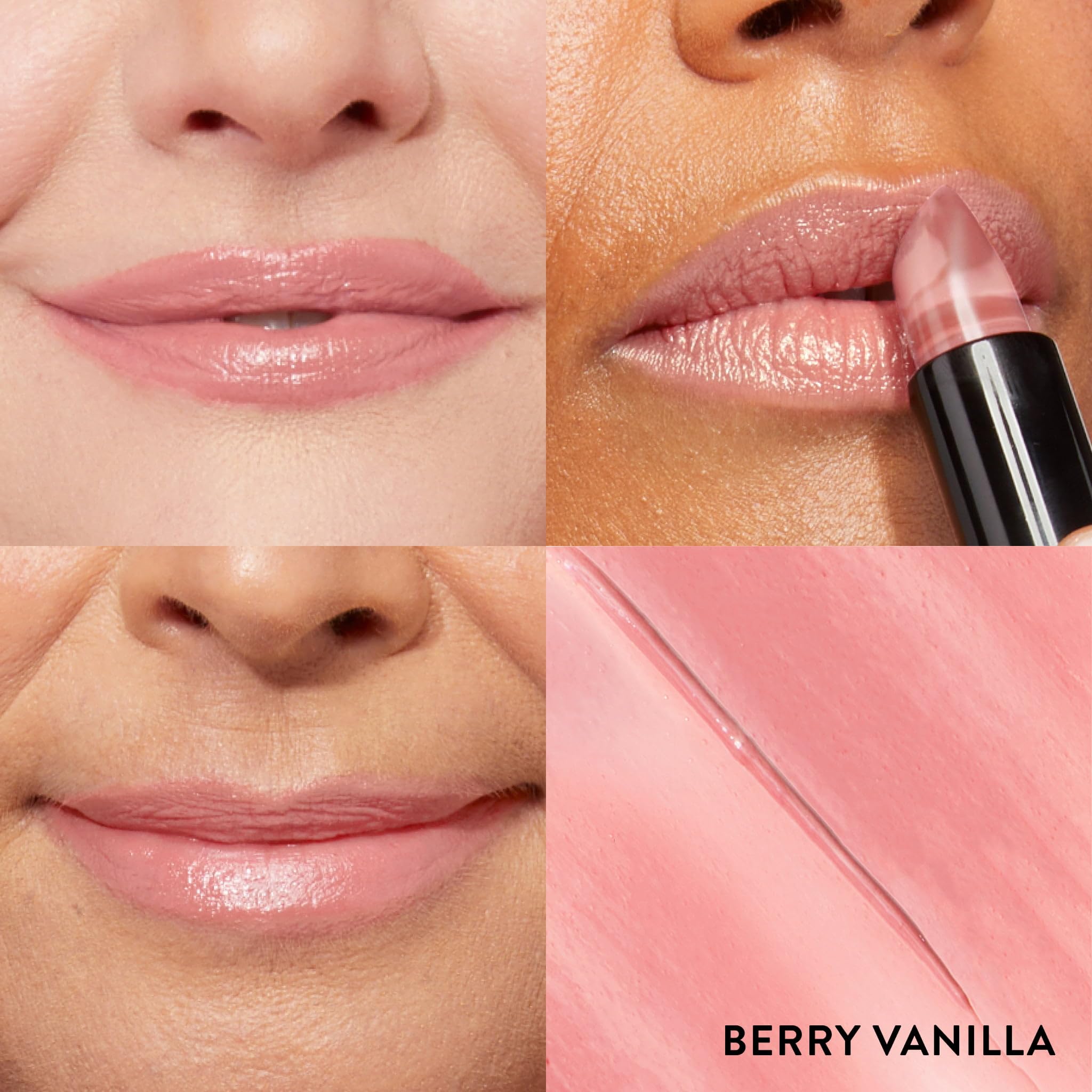 LAURA GELLER NEW YORK Italian Marble Sheer Lipstick - Berry Vanilla - Hydrating & Lightweight - Vitamin E & Caster Seed Oil - Cream Finish LAURA GELLER NEW YORK uk supplements