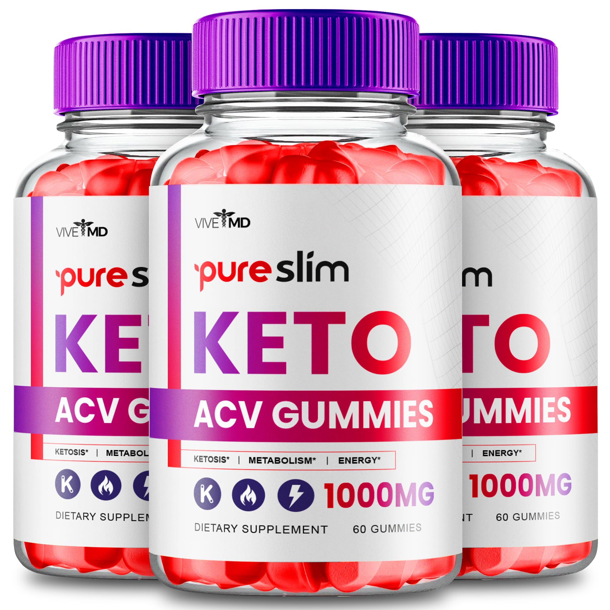Pure Slim Keto ACV Gummies Supplement - Official Formula - Pure Slim Keto+ACV, Keto Pure VIVE MD uk supplements