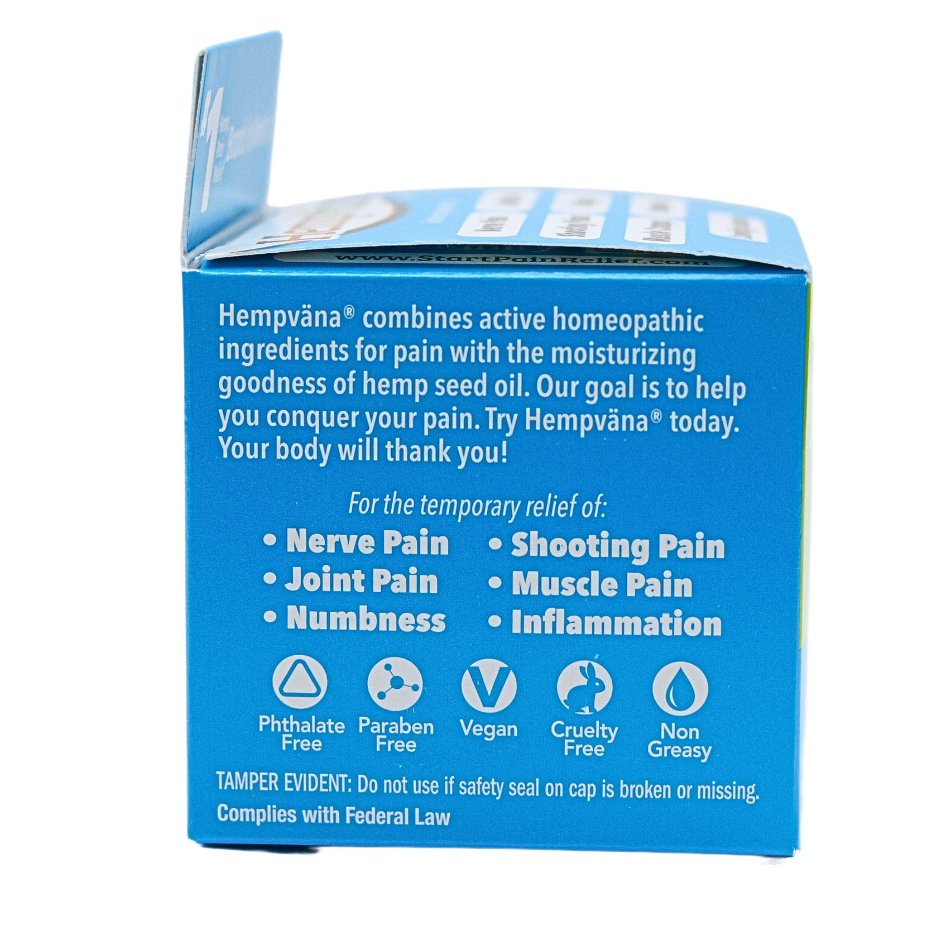 Hempvana Ultra-Strength Nerve Relief Cream w/100% Pure Hemp Seed Oil, AS SEEN ON TV, Relieves Nerve Pain, Shooting Pain, Joint Pain, Tingling, Muscle Cramps, Crawling Sensations, 3 oz Jar Hempvana uk supplements