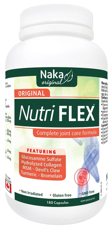 Nutri Flex Complete Joint Care Formula (180 Capsules) Nutri-Flex NutriFlex Brand: Naka NAKA uk supplements