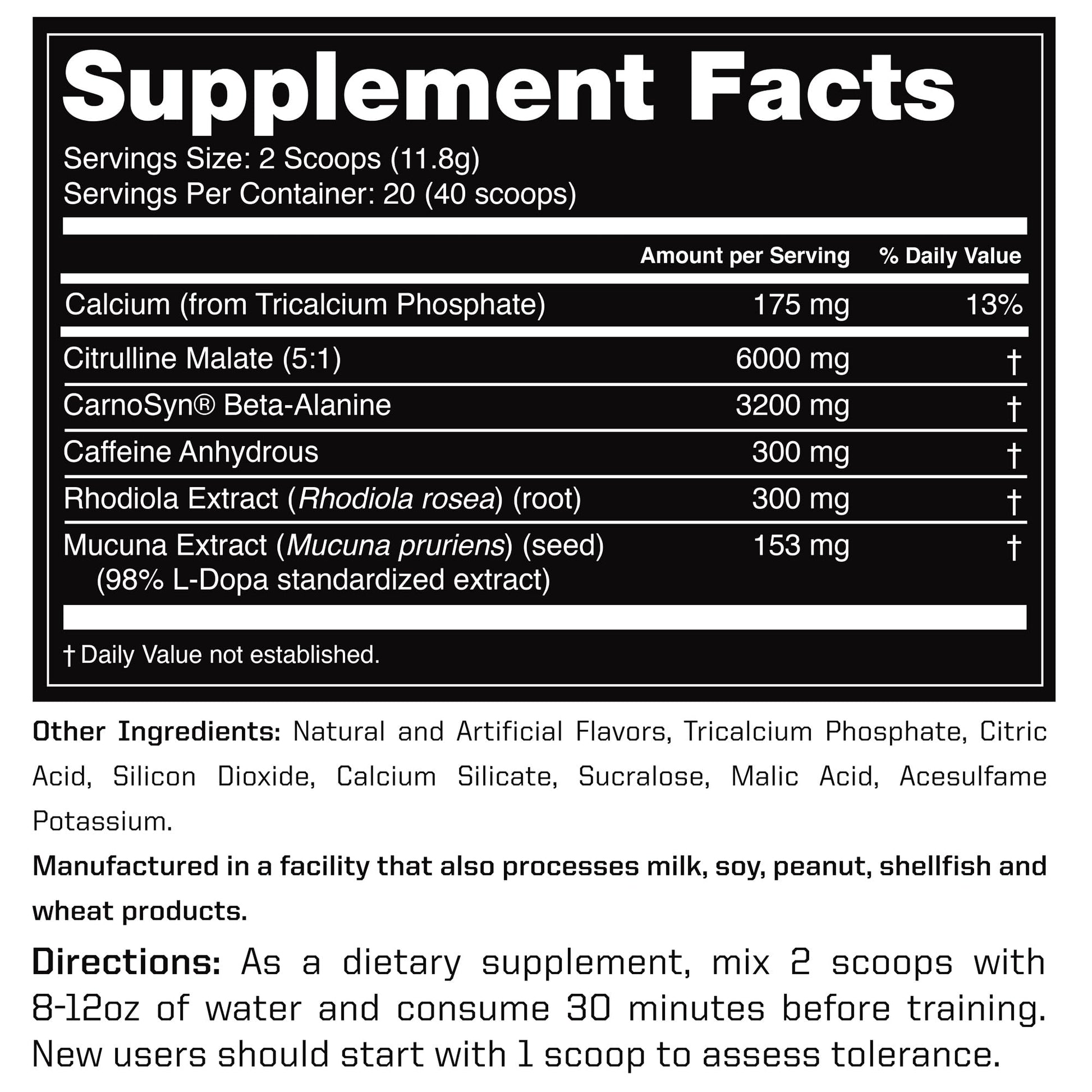 Outwork Nutrition Pre-Workout Supplement with Nootropics - Energy & Mental Focus Outwork Nutrition uk supplements