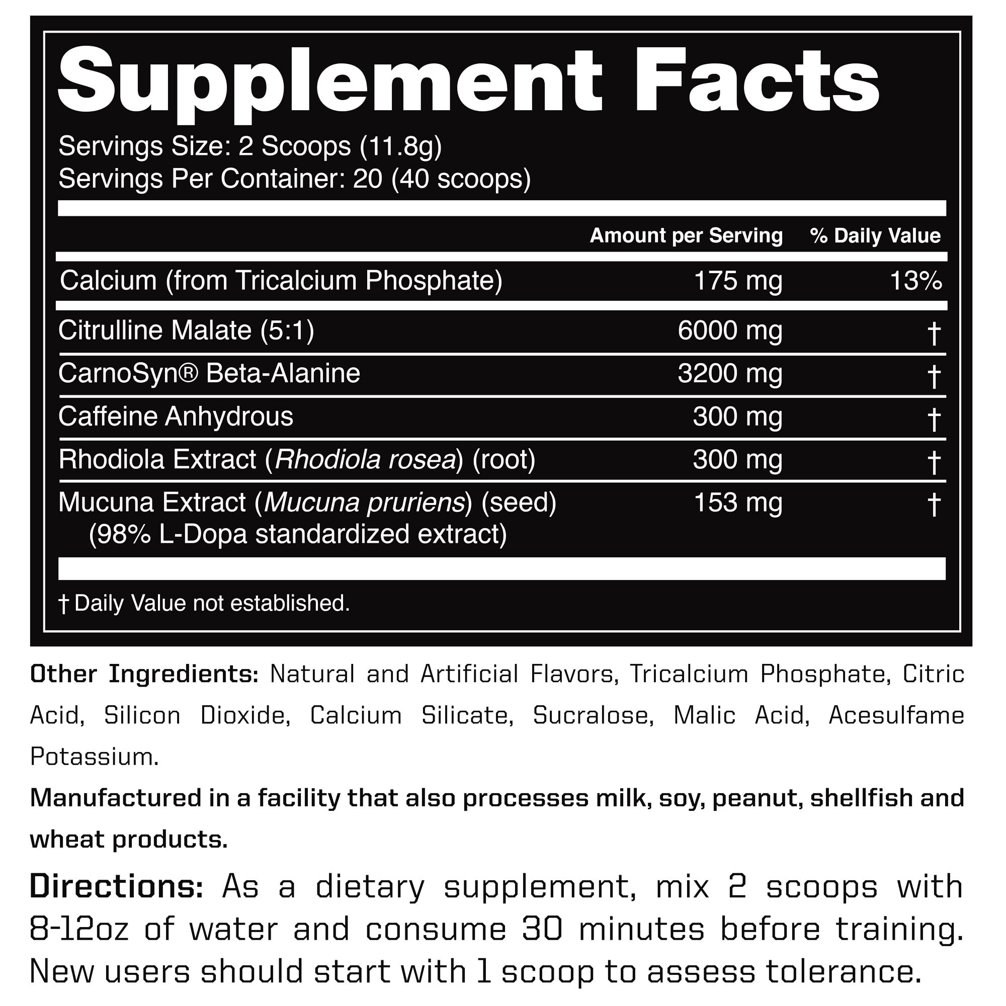 Outwork Nutrition Pre-Workout Supplement with Nootropics - Energy & Mental Focus Outwork Nutrition uk supplements