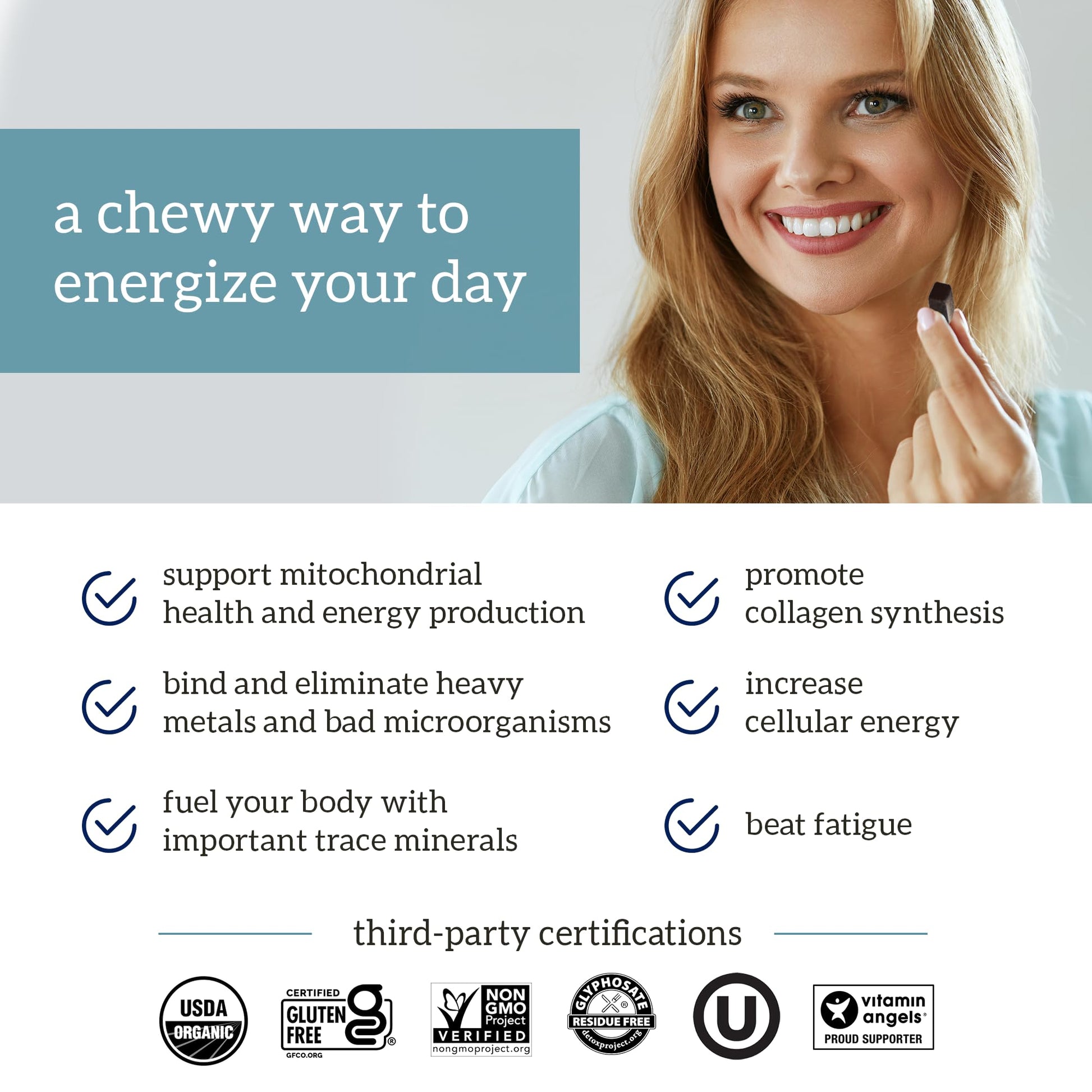 Organifi - Shilajit Gummies - Supports Natural Energy and Strength - Vanilla Cinnamon Organifi uk supplements