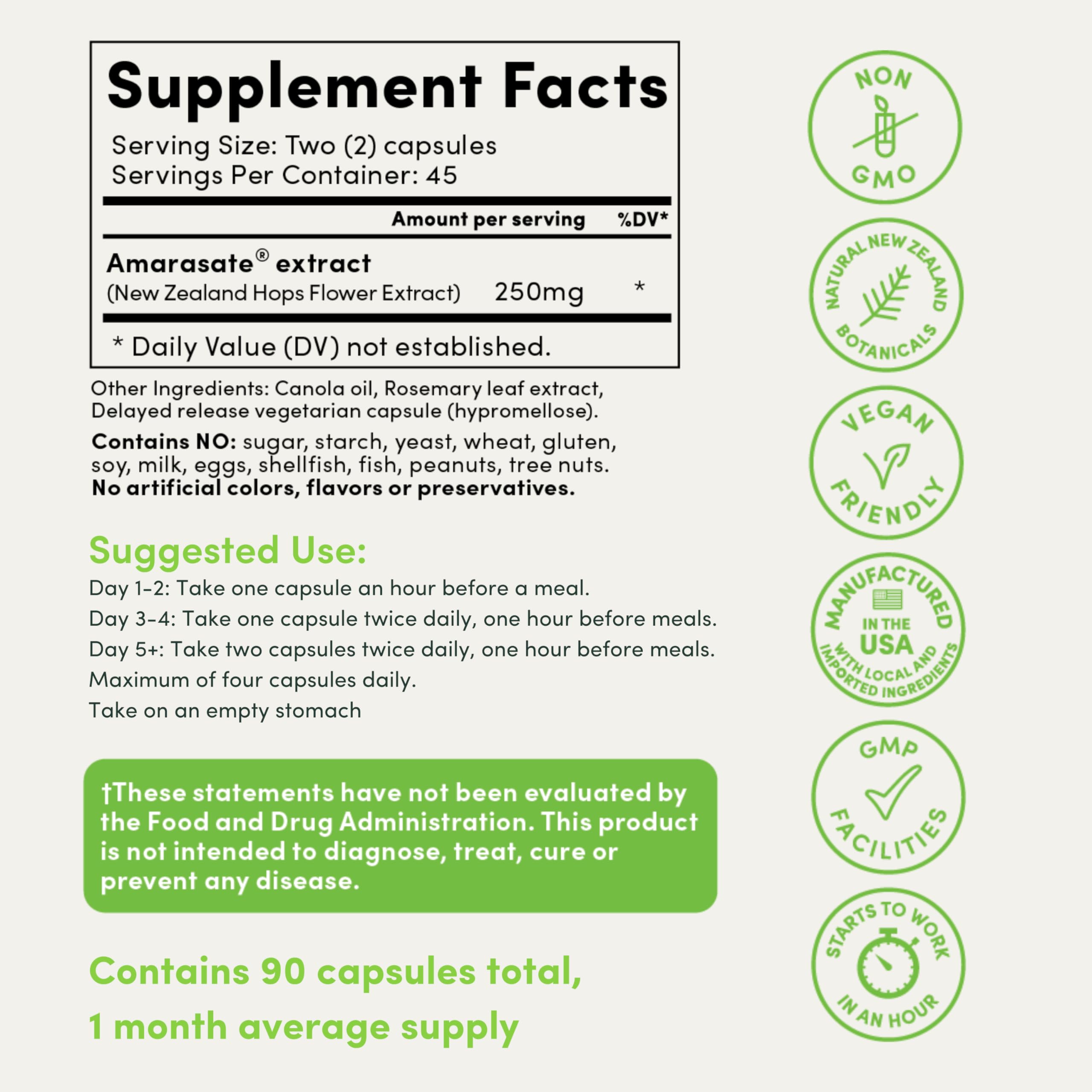 Calocurb Calorie Control Supplement, Natural GLP-1 Activator, 90 Count (1 Month Average Calocurb uk supplements