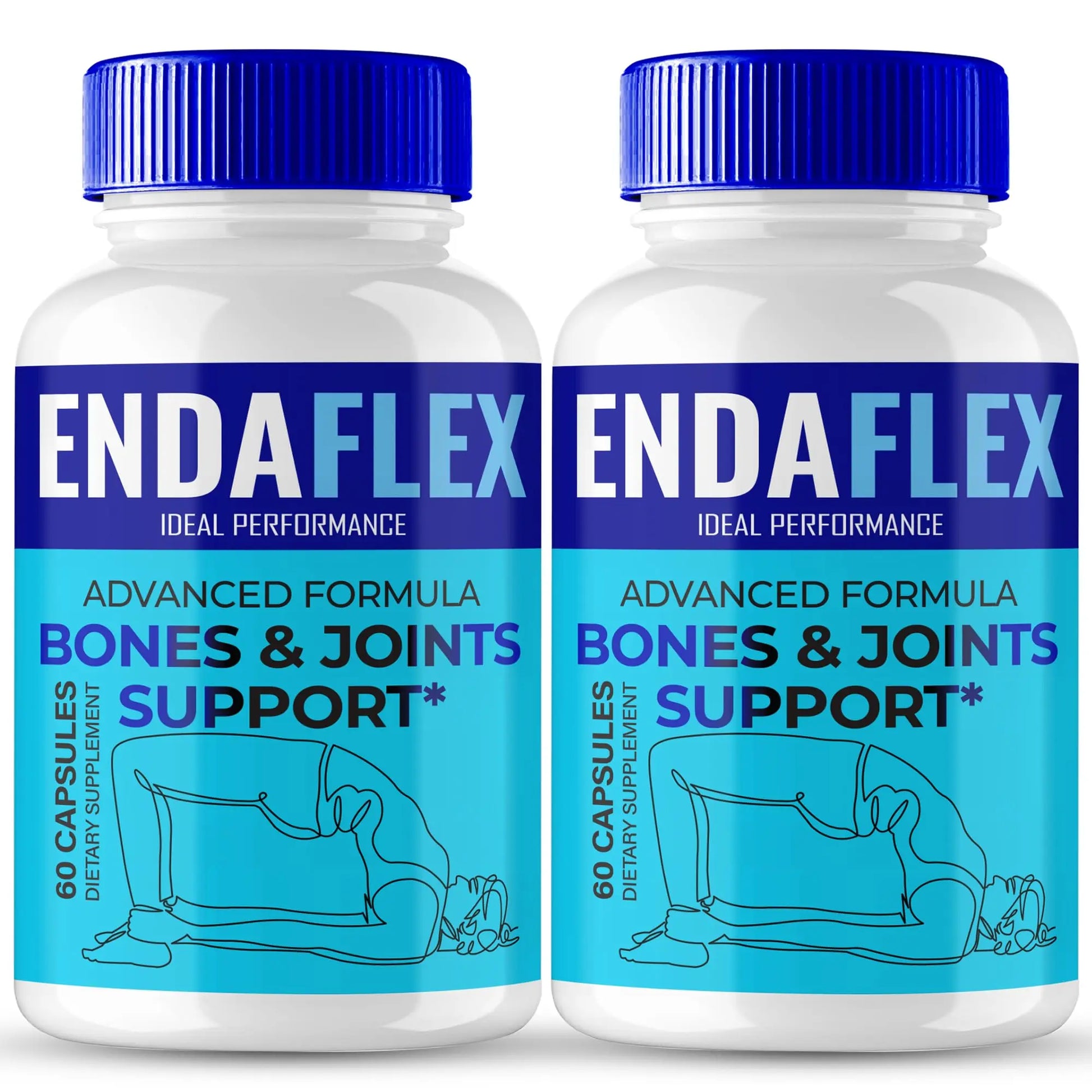 Endaflex Capsules, Advanced Joint Support Supplement Pills for Mobility and Comfort - Maximum Strength, Official Enda Flex Joint Support All Natural Formula, Premium Enda-Flex Reviews (2 Pack) IDEAL PERFORMANCE uk supplements