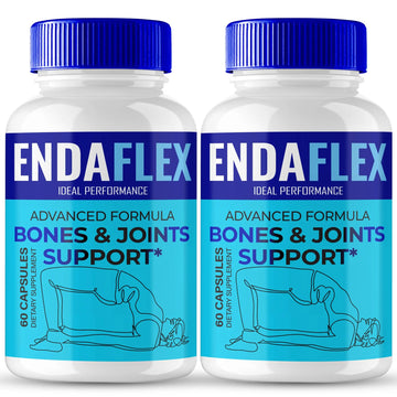 Endaflex Capsules, Advanced Joint Support Supplement Pills for Mobility and Comfort - Maximum Strength, Official Enda Flex Joint Support All Natural Formula, Premium Enda-Flex Reviews (2 Pack) IDEAL PERFORMANCE uk supplements