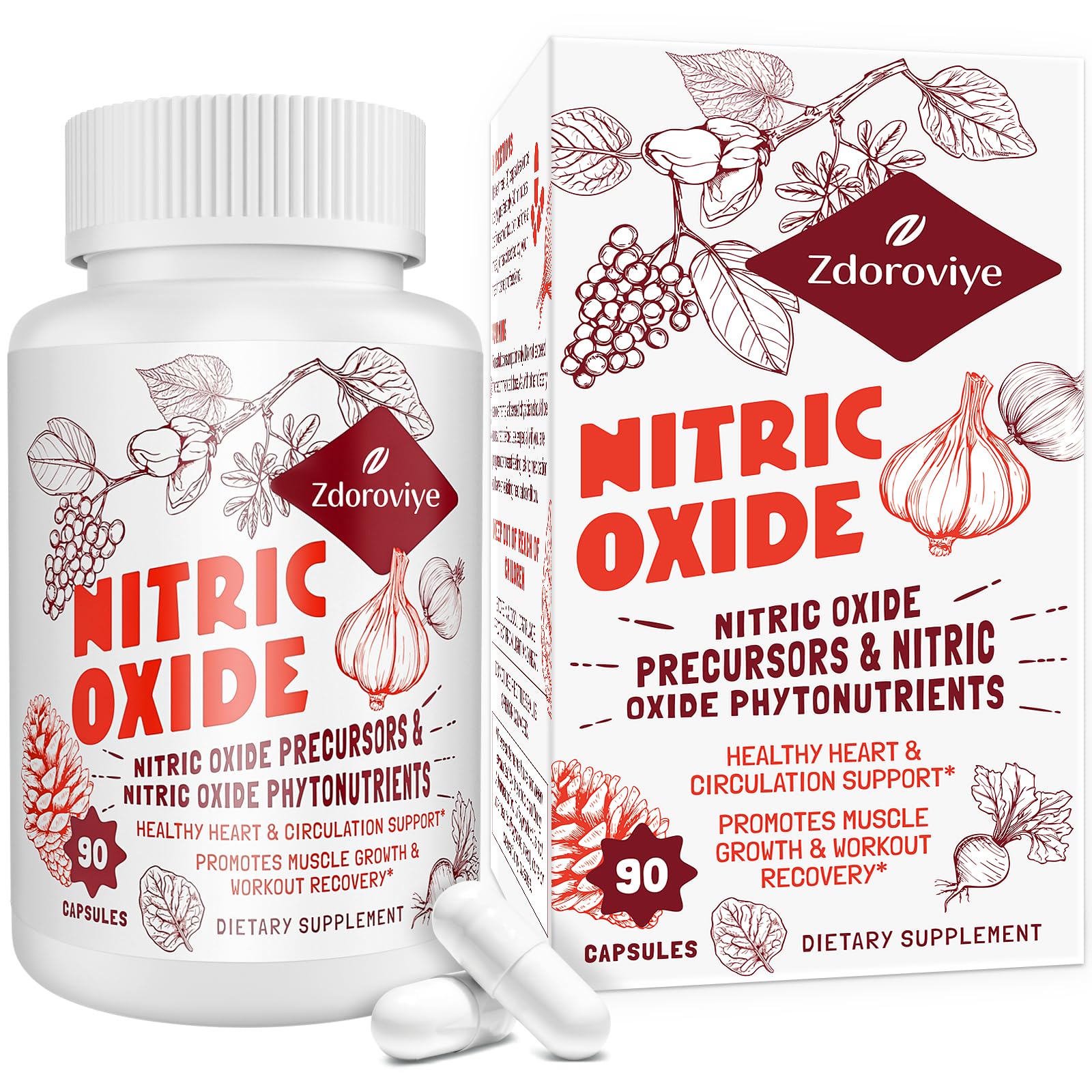 Zdoroviye Nitric Oxide Supplement for Men Women, Nitric Oxide Precursor & Nitric Oxide Zdoroviye uk supplements