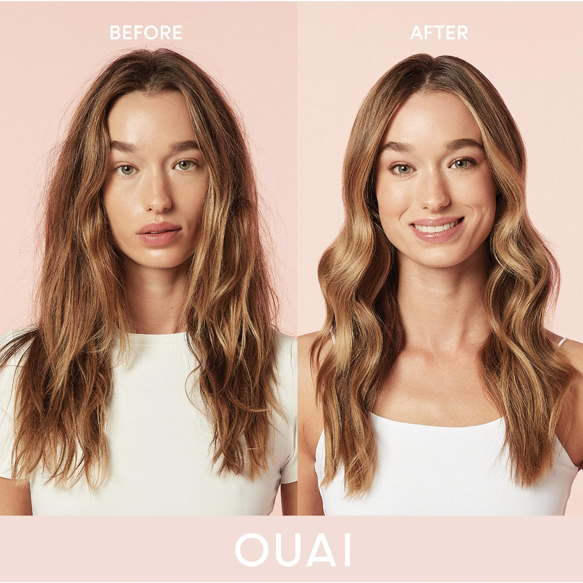 OUAI Anti Frizz Cream - Moisturizing Hair Cream with Frizz Control & Heat Protection - Provides Lasting Hydration with Jackfruit & Beetroot Extract - Paraben, Phthalate & Sulfate Free (6 oz) OUAI uk supplements