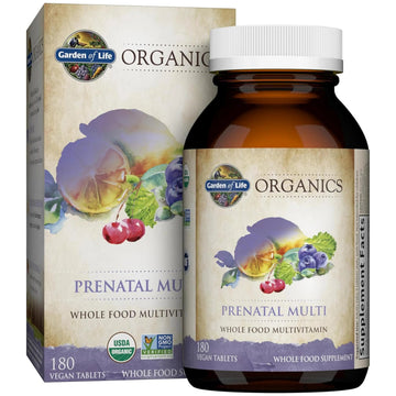 Garden of Life Organics Women’s Prenatal Multivitamin with Vitamin D3, B6, B12, C & Iron, Folate for Energy & Healthy Fetal Development – Organic Garden of Life uk supplements