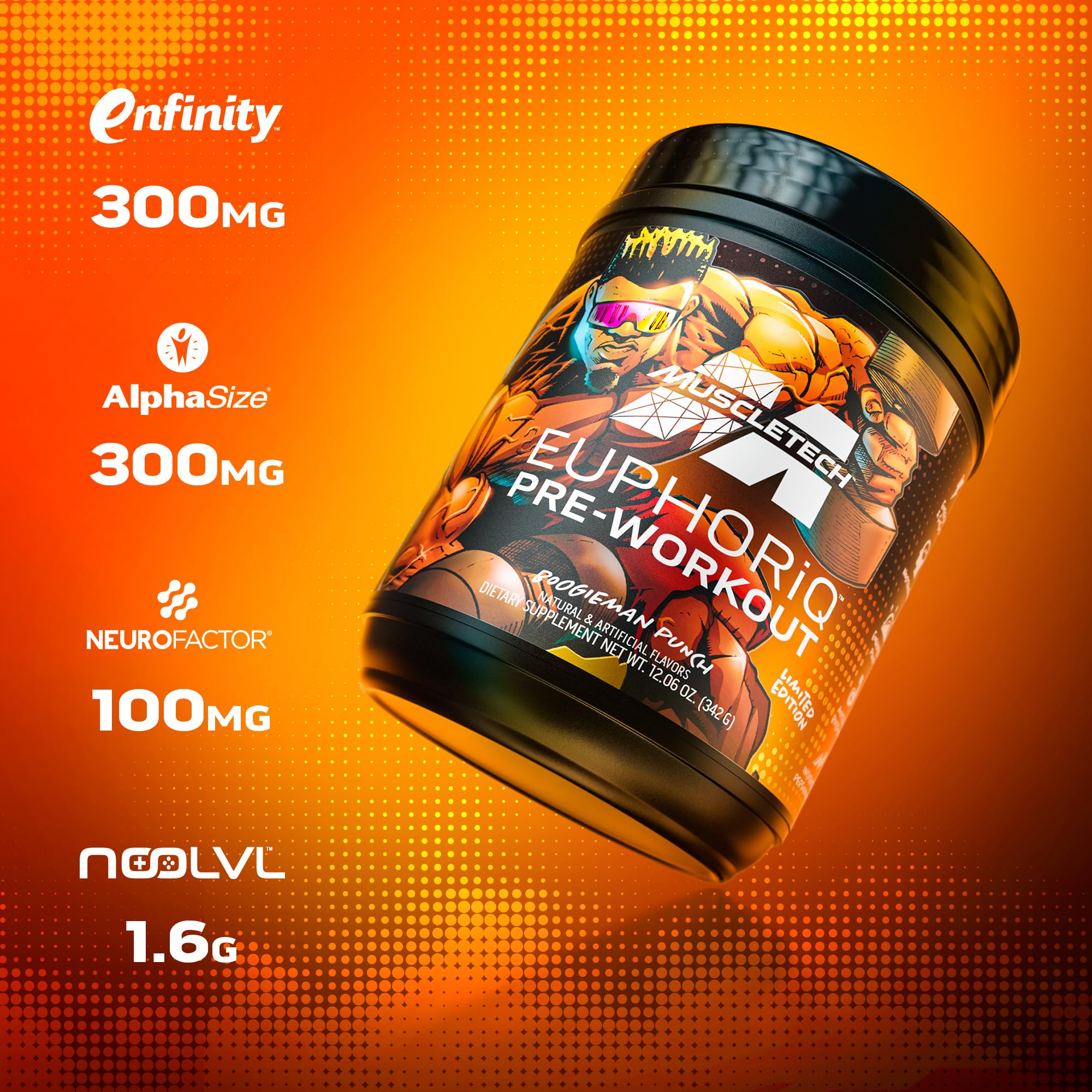 MuscleTech Pre Workout Powder EuphoriQ PreWorkout Smart Pre Workout Powder MuscleTech uk supplements