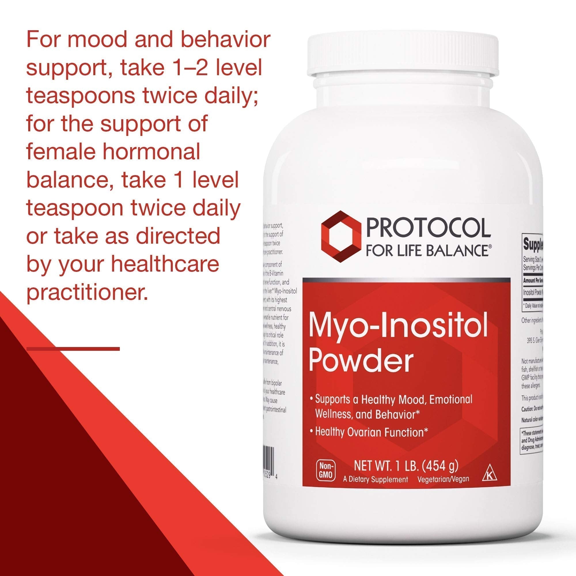 Protocol For Life Balance - Myo-Inositol Powder - Supports a Healthy Mood, Emotional PROTOCOL FOR LIFE BALANCE uk supplements