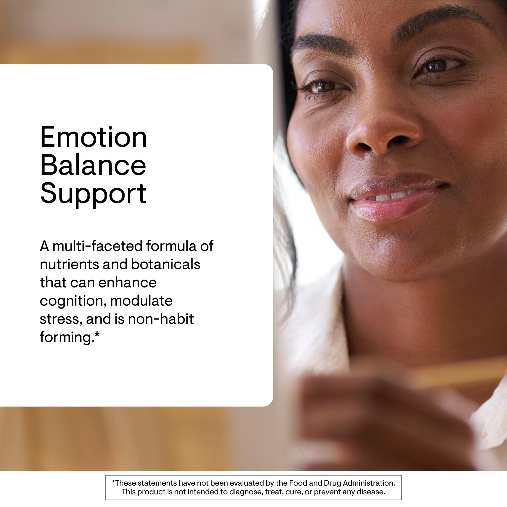 THORNE - Emotion Balance Support - Supports Mood & Stress Management* - Vitamins B6, B12 & C, 5-HTP, GABA, Rhodiola, Folate (5-MTHF) & L-Tyrosine - Third-Party Certified - Gluten-Free - 120 Capsules THORNE uk supplements