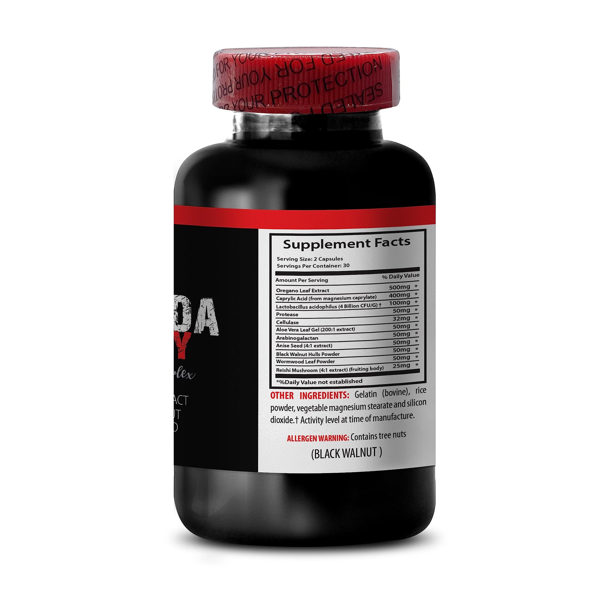 Natural detoxification Supplement - Candida Away Extra Strength Formula - Candida Support - Digestive AID VIP VITAMINS uk supplements