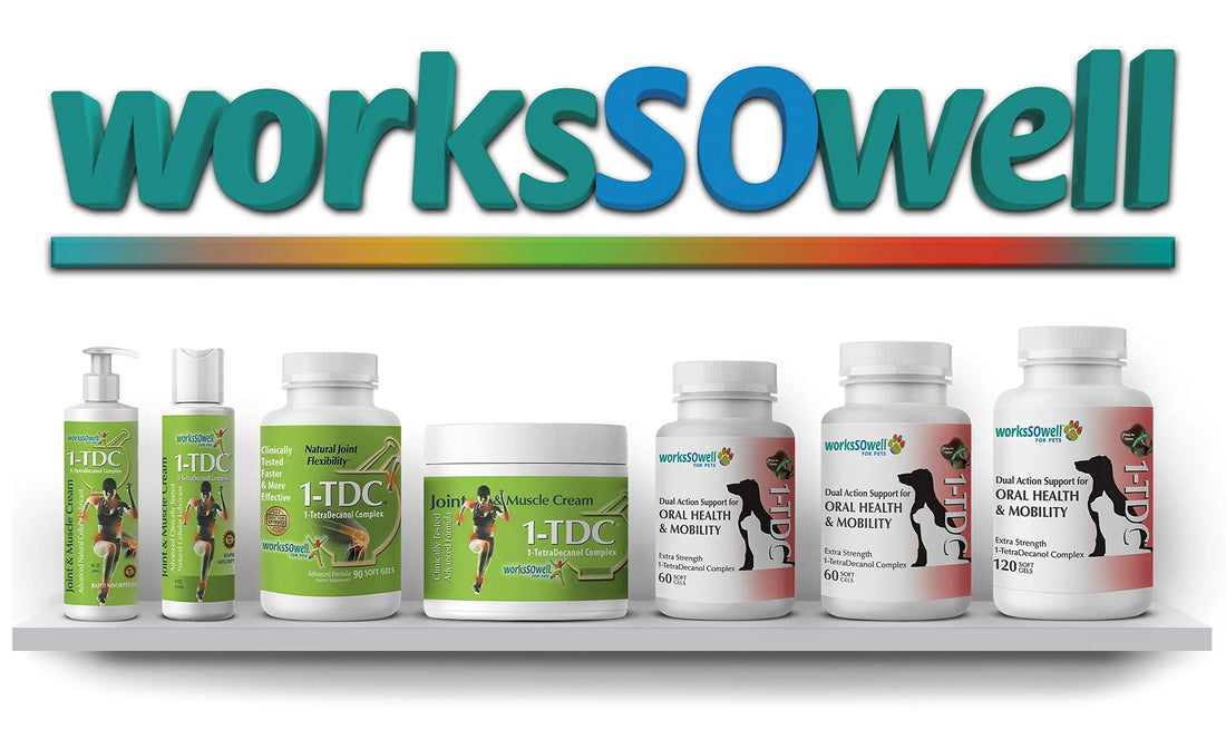 1-TDC Joint & Muscle Health 90 Gels and Joint & Muscle Relief Cream 4 oz Bundle 1-TDC uk supplements