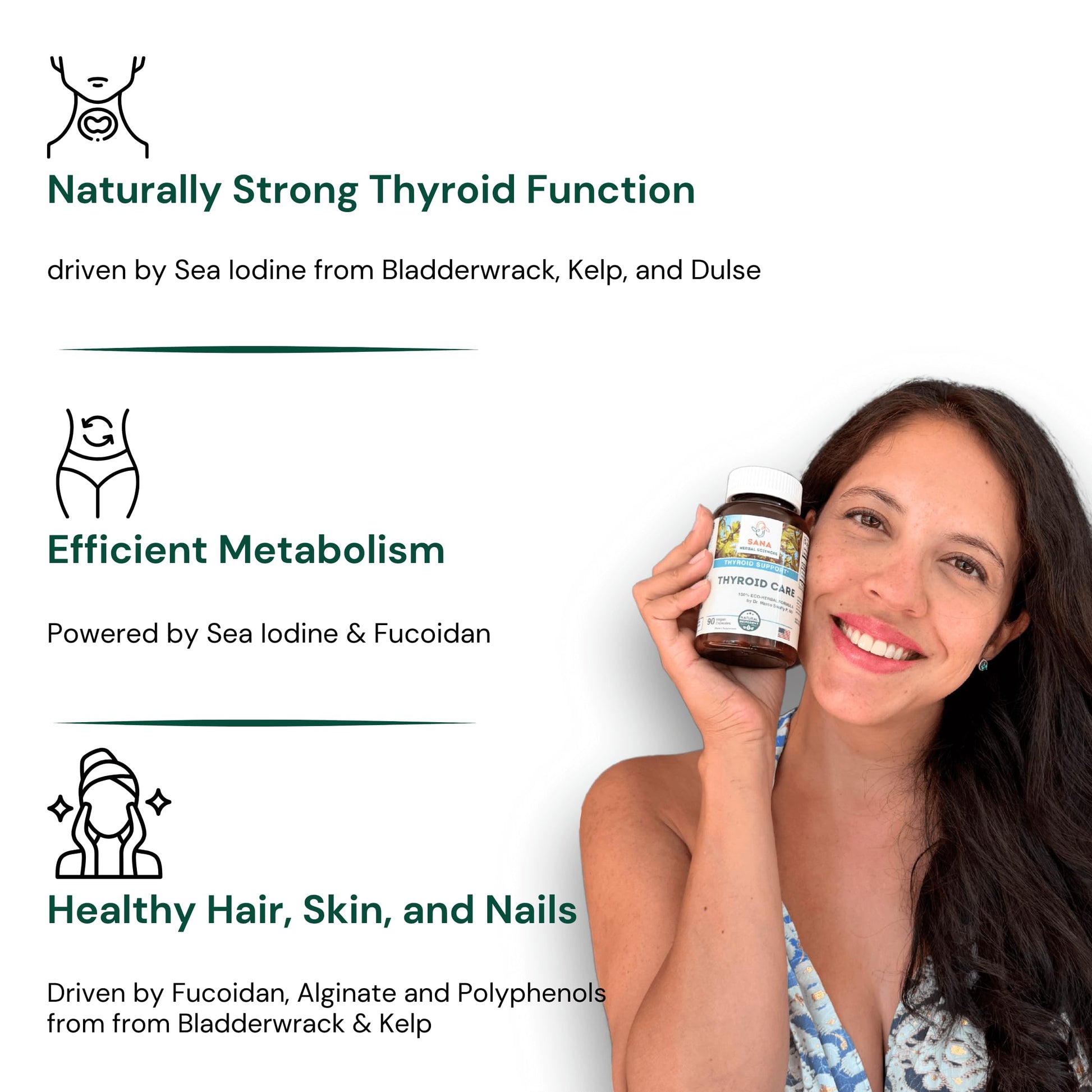 Sana Herbal Sciences Artery Plaque Removal & Sea Iodine Thyroid Support Organic Blends Sana Herbal Sciences uk supplements