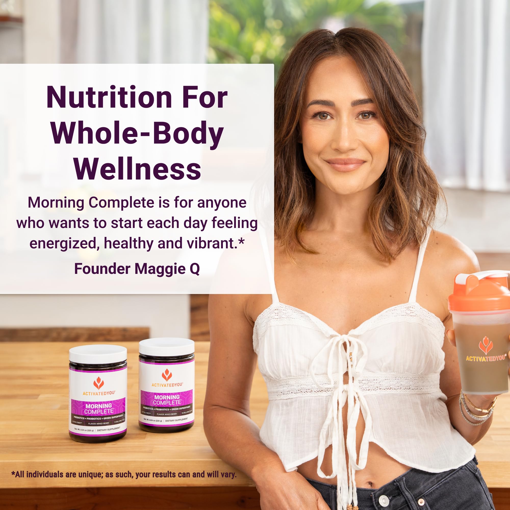ACTIVATEDYOU Morning Complete Super Greens Powder Drink Mix - Gut Health Boost with Prebiotics, Probiotics, & Antioxidants - 10 Billion CFUs, Mixed Berry Flavor - Greens Superfood Powder - 3 Pack ACTIVATEDYOU uk supplements