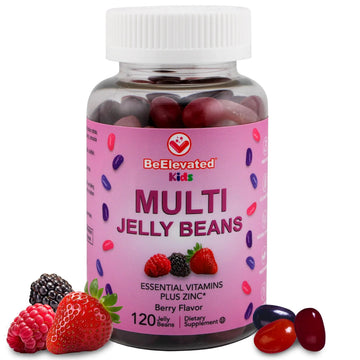 BeElevated Kids Multivitamin Gummies – Tasty Berry-Flavored Zinc Gummies for Children & Adults – Vegetarian, Gluten-Free BeElevated uk supplements