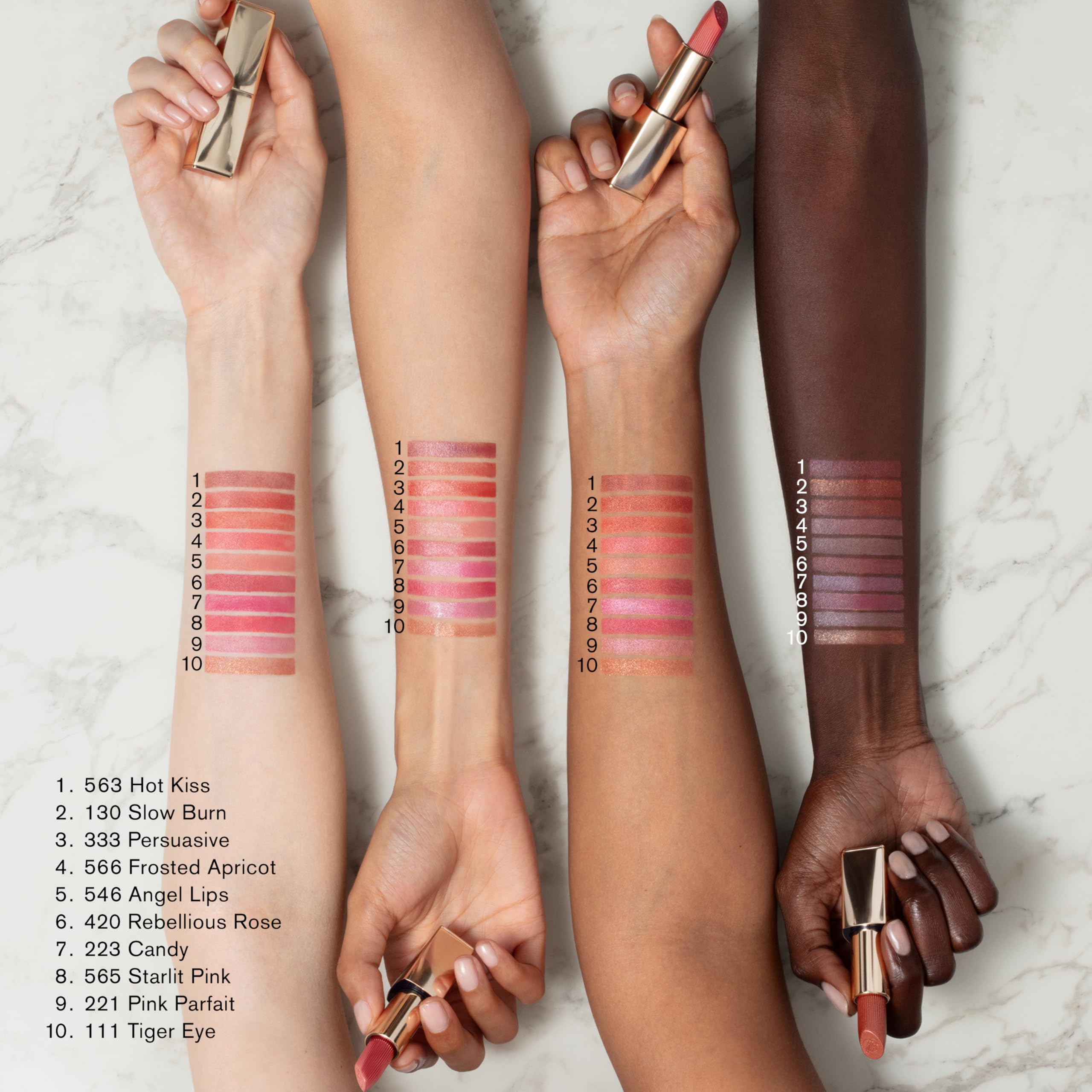 Estée Lauder Pure Color Long-Lasting Hi-Lustre Lipstick for Women | Shimmer Finish, 0.12 Ounce, 563 Hot Kiss Estée Lauder uk supplements