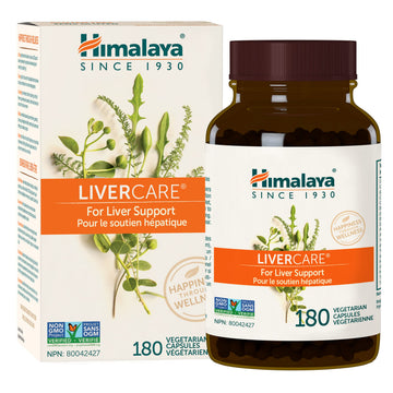 Himalaya LiverCare for Liver Cleanse and Liver Detox, 375 mg, 180 Capsules Himalaya uk supplements