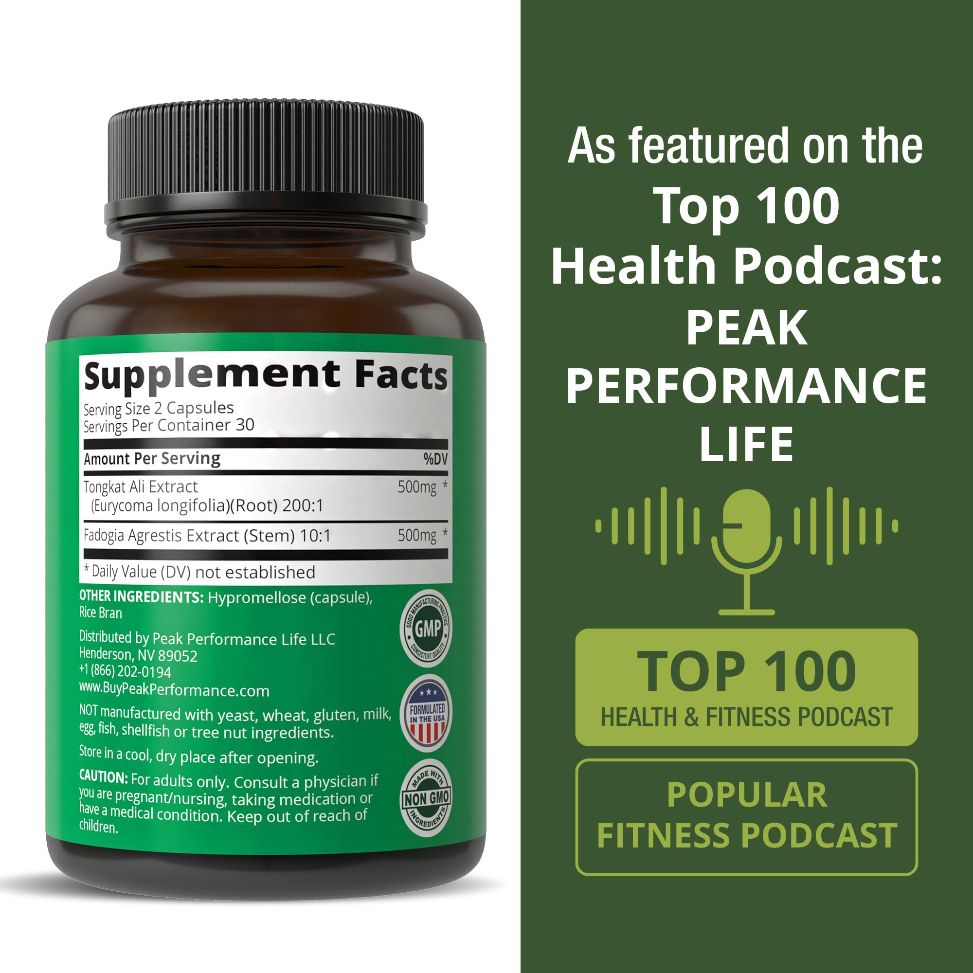 Tongkat Ali + Fadogia Agrestis 2-in-1 T Supplement for Men. Ultra High Strength Tongkat-Ali Longjack Extract + Fadogia Agrestis Extract. Vegan Capsules. Support Natural Energy. USA Tested Pills Peak Performance uk supplements