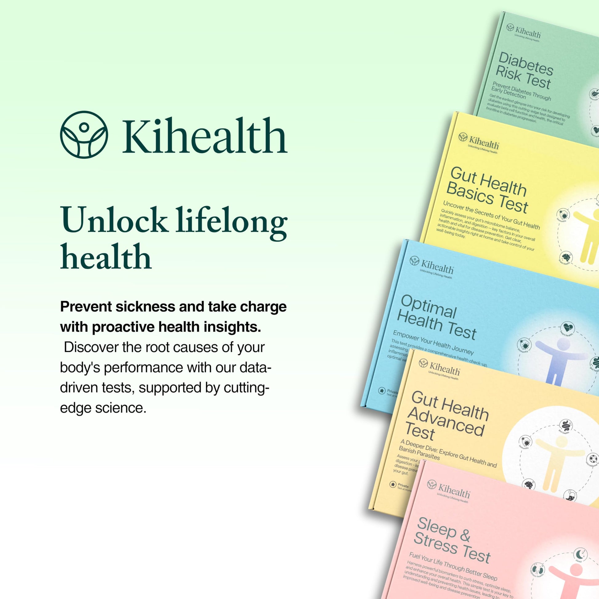 KiHealth – Gut Health Basics Test – at-Home Stool Test for Digestion, Inflammation, and Microbiome Balance – at-Home Kit Kihealth uk supplements