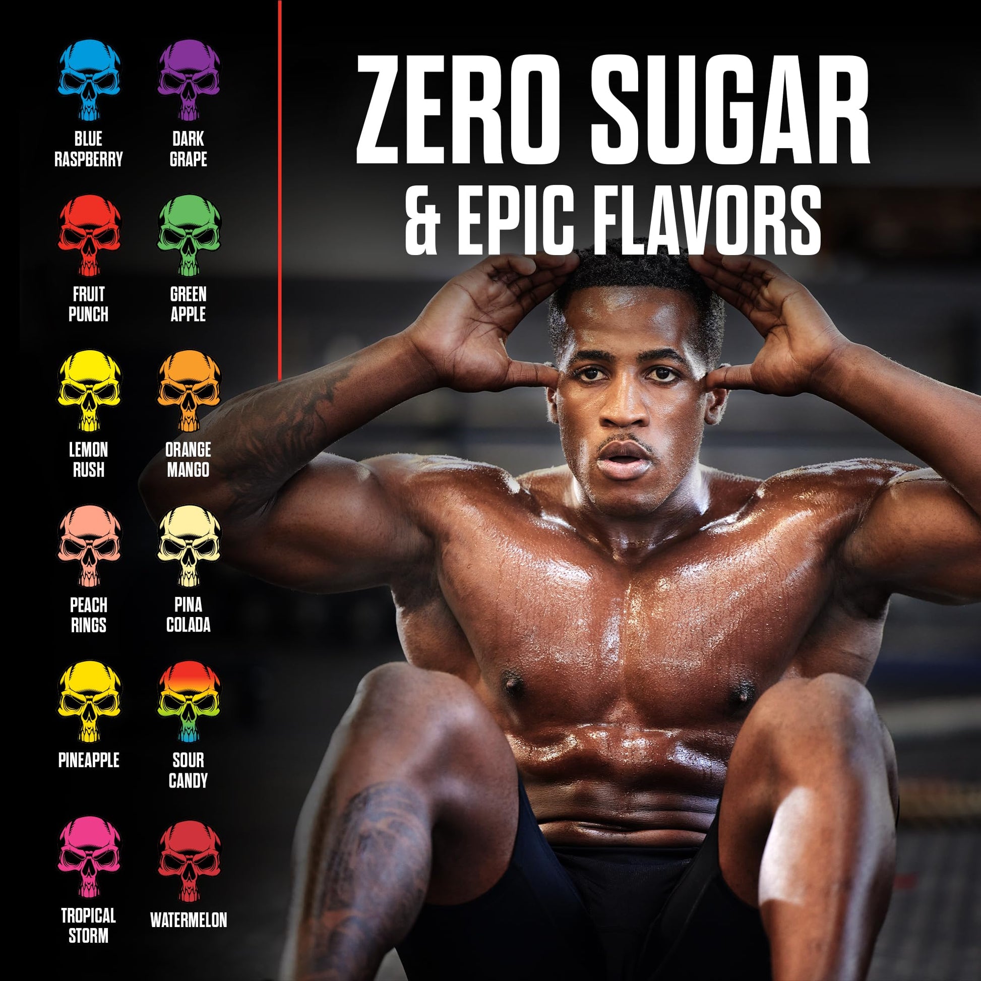 JNX SPORTS The Curse! Pre Workout Powder - Tropical Storm 50 Servings | Preworkout JNX SPORTS uk supplements