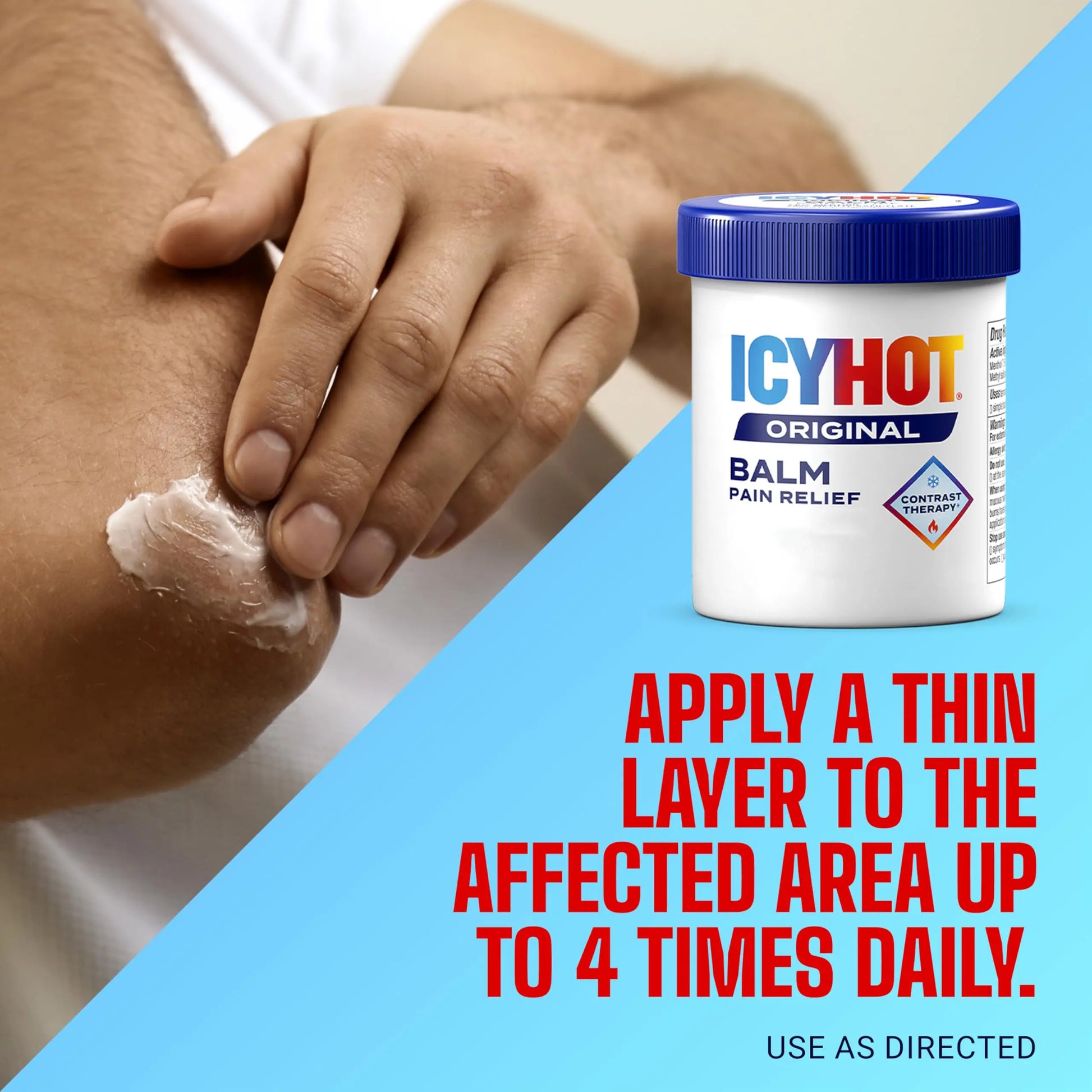 Icy Hot Original Pain Relieving Balm 3.5 oz (pack of 4) Icy Hot uk supplements