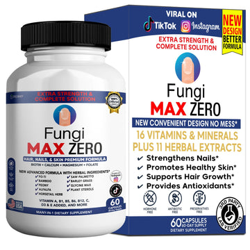 GREENVIFY Fungi Max Zero Hair, Nails & Skin Supplement. (1) GREENVIFY uk supplements