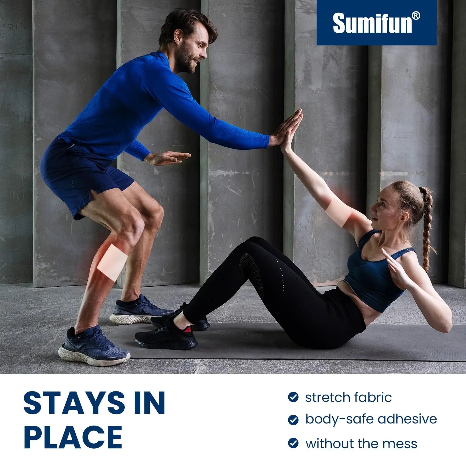 Sumifun 4% Lidocaine Patches Plus 1% Menthol - 30 Counts Maximum Strength OTC Pain Relief Patches for Back Ache Stiff Neck Joint Pain Muscle Soreness Topical Analgesic Sumifun uk supplements